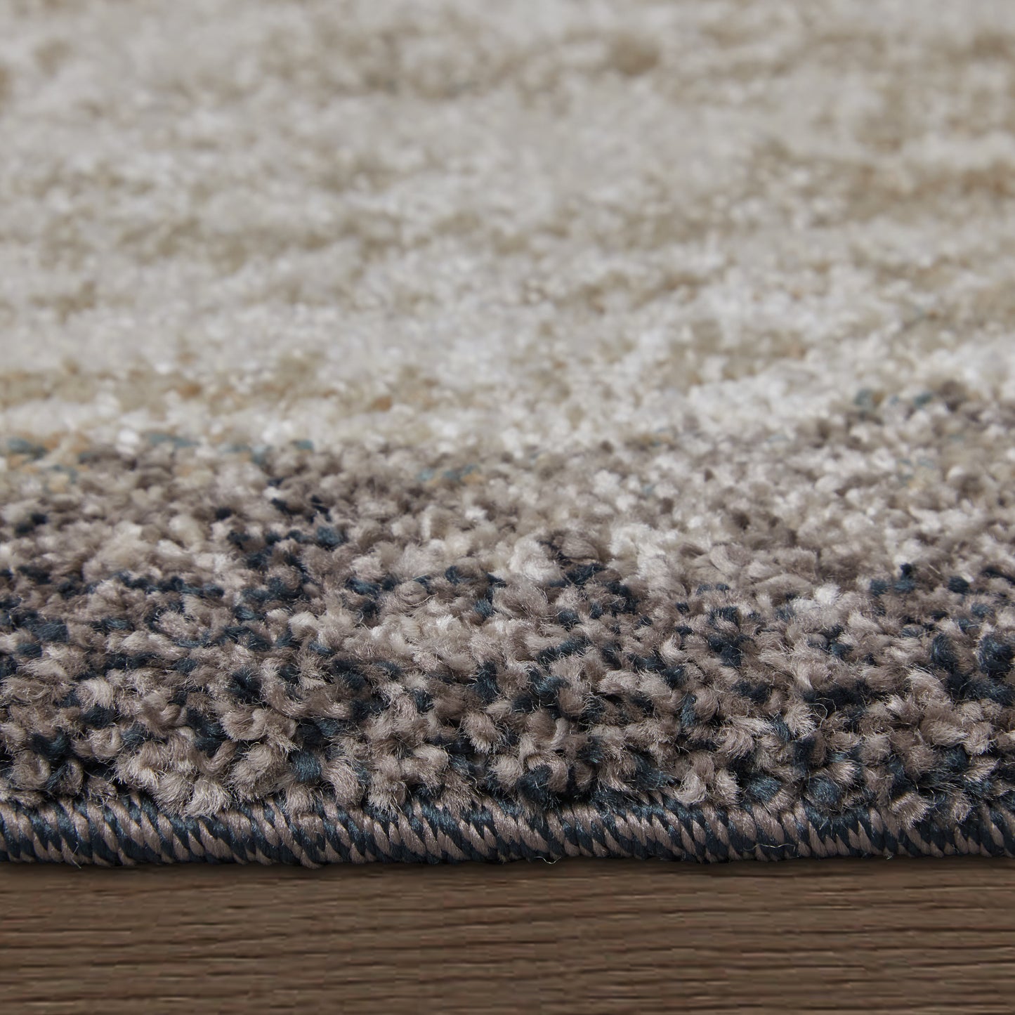Skyview Modern/Industrial Abstract/Gradient & Ombre/Distressed Gray/Ivory/Taupe - Feizy Rug