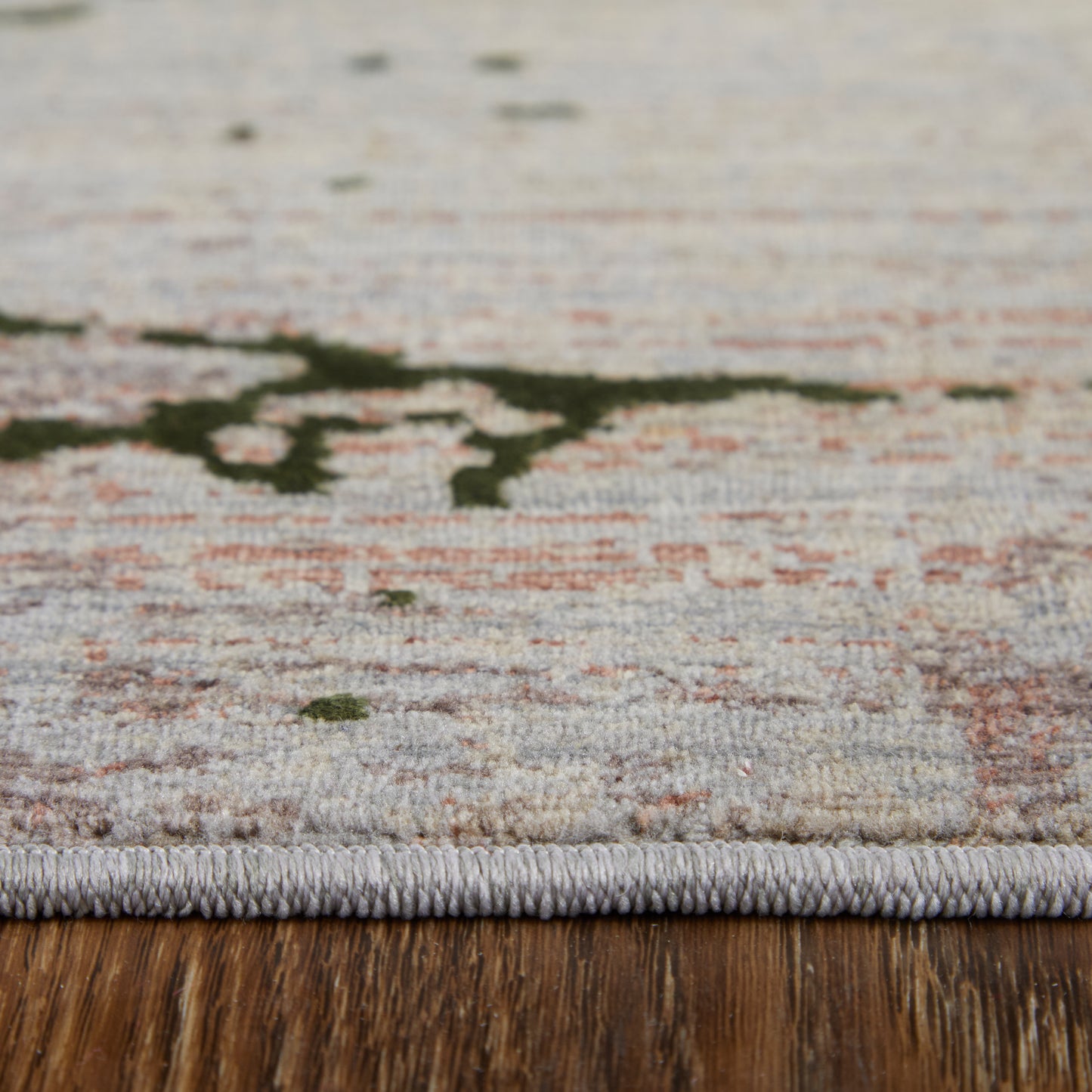 Pryor Modern/Casual/Bohemian & Eclectic Abstract/Gradient & Ombre Taupe/Green/Tan - Feizy Rug