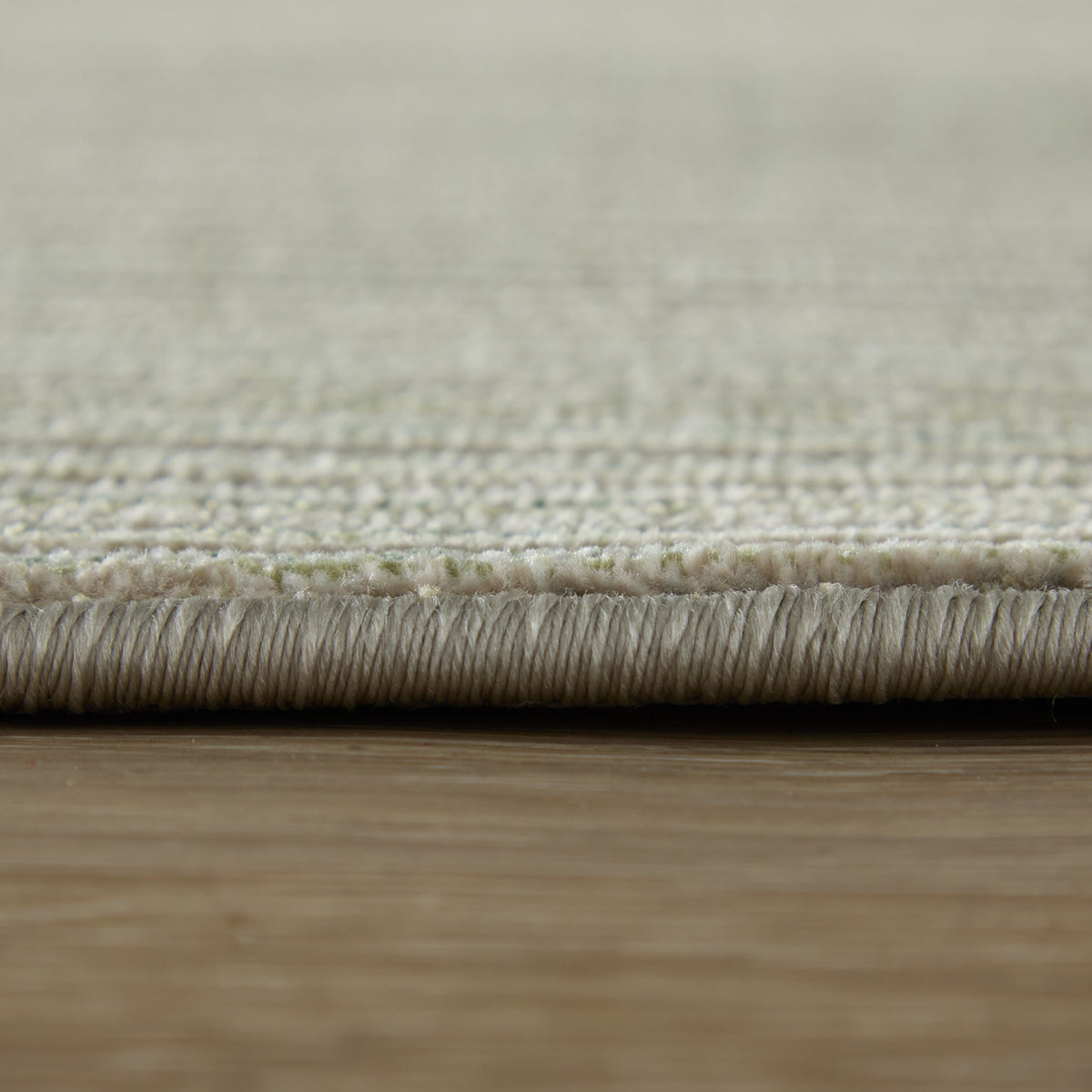 Priestley Modern Solid/Stripes Green - Feizy Rug