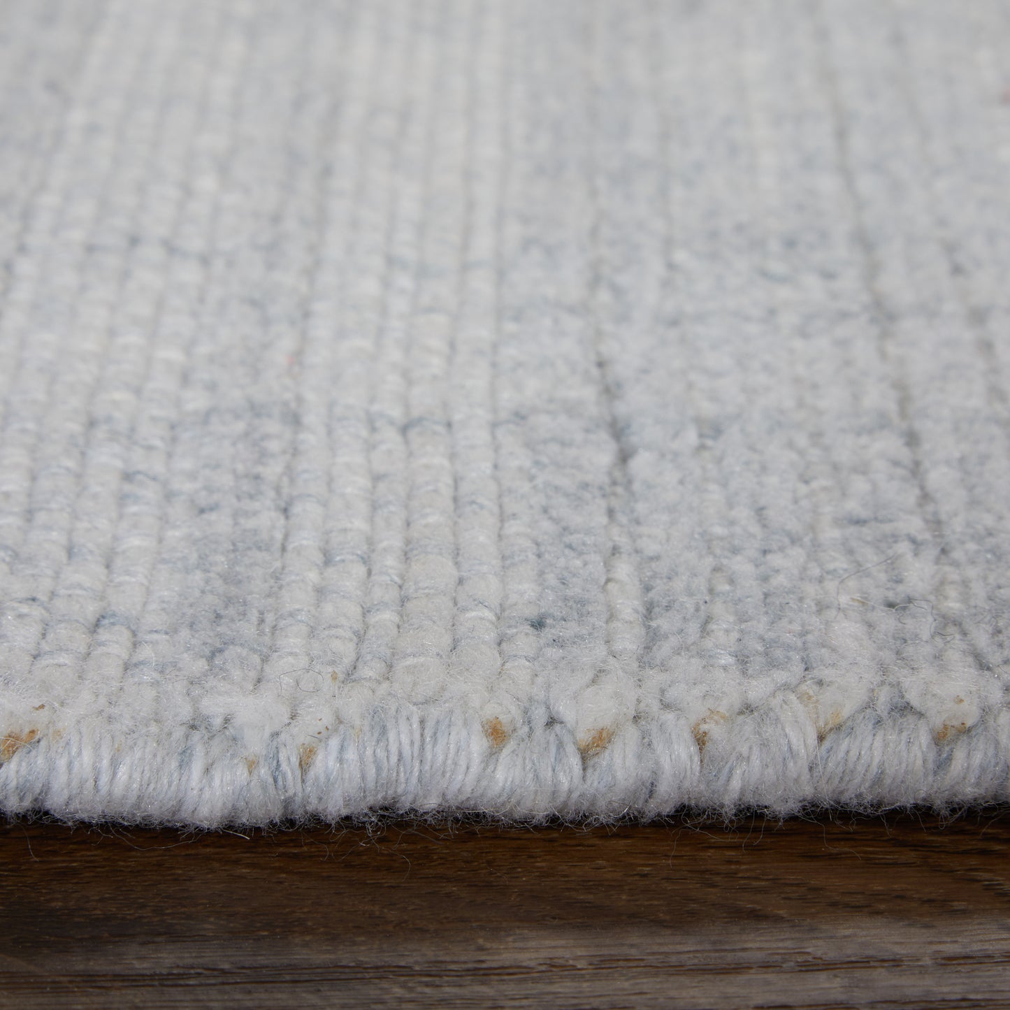 Highview Modern/Casual Stripes/Solid Ivory/Blue - Feizy Rug