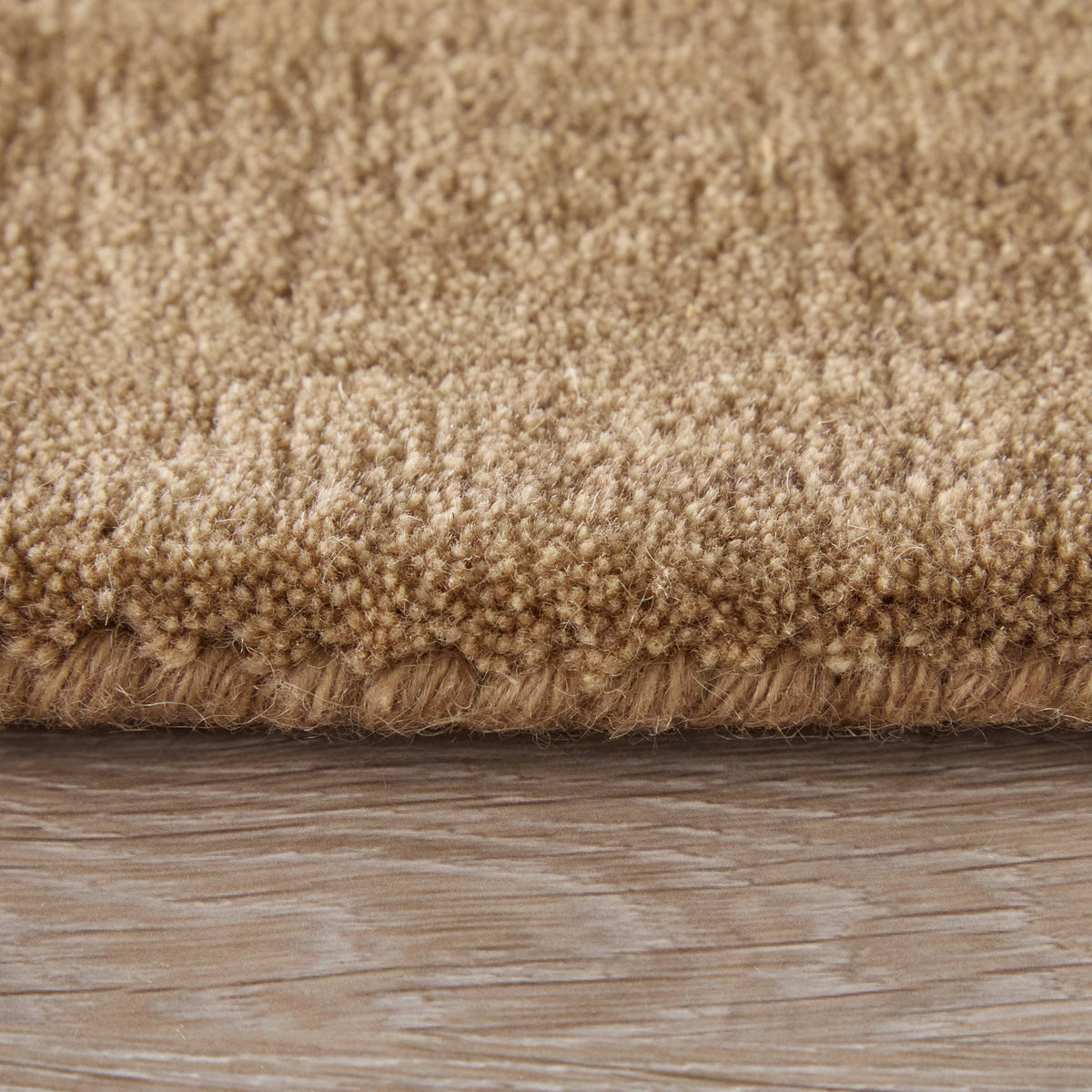 Luna Modern/Casual Solid Tan/Brown - Feizy Rug
