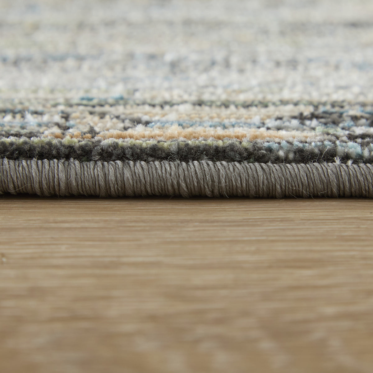 Augustine Traditional/Classic/Vintage Medallion/Bordered/Distressed Green/Ivory/Black - Feizy Rug