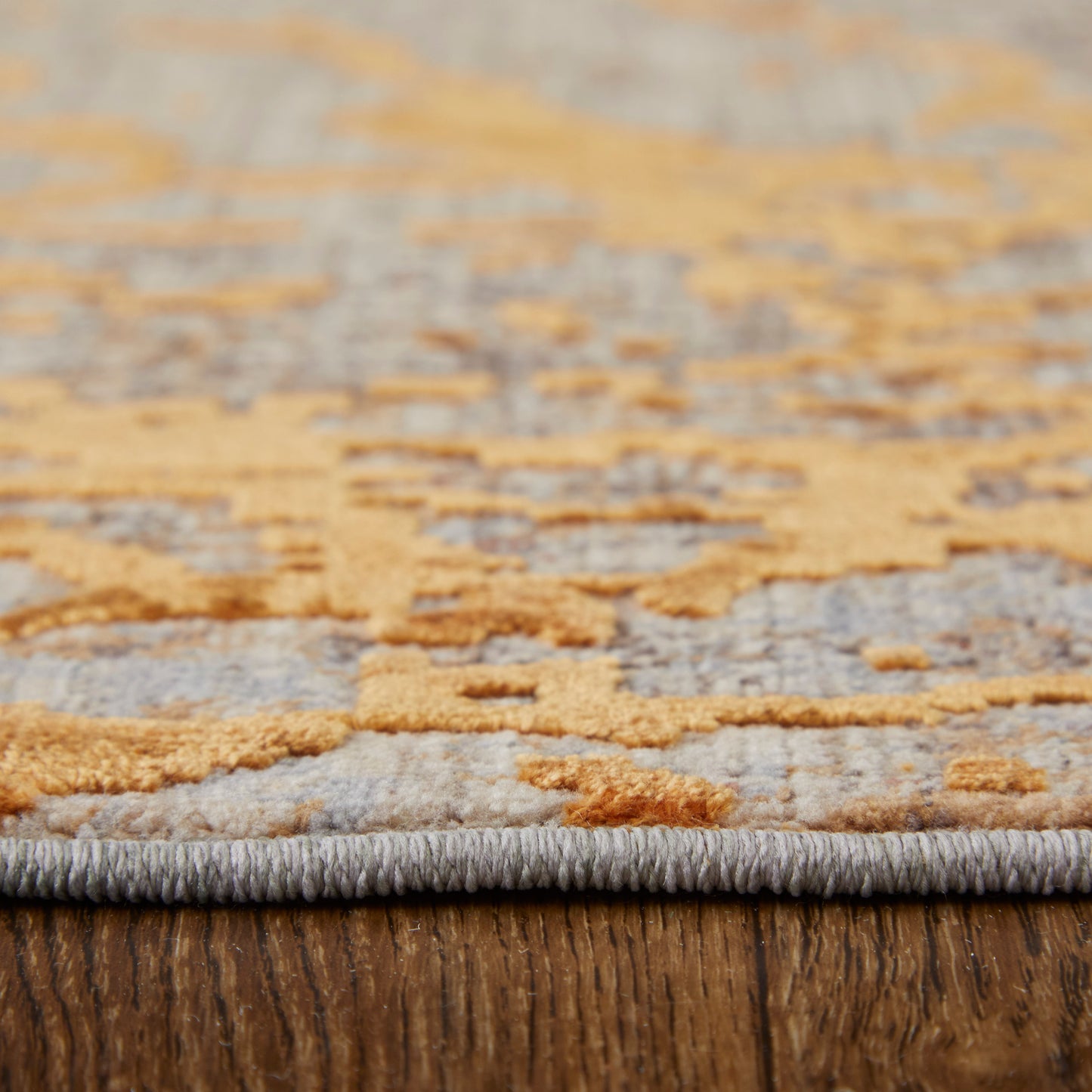 Pryor Modern/Casual/Bohemian & Eclectic Abstract/Gradient & Ombre Gold/Brown/Gray - Feizy Rug