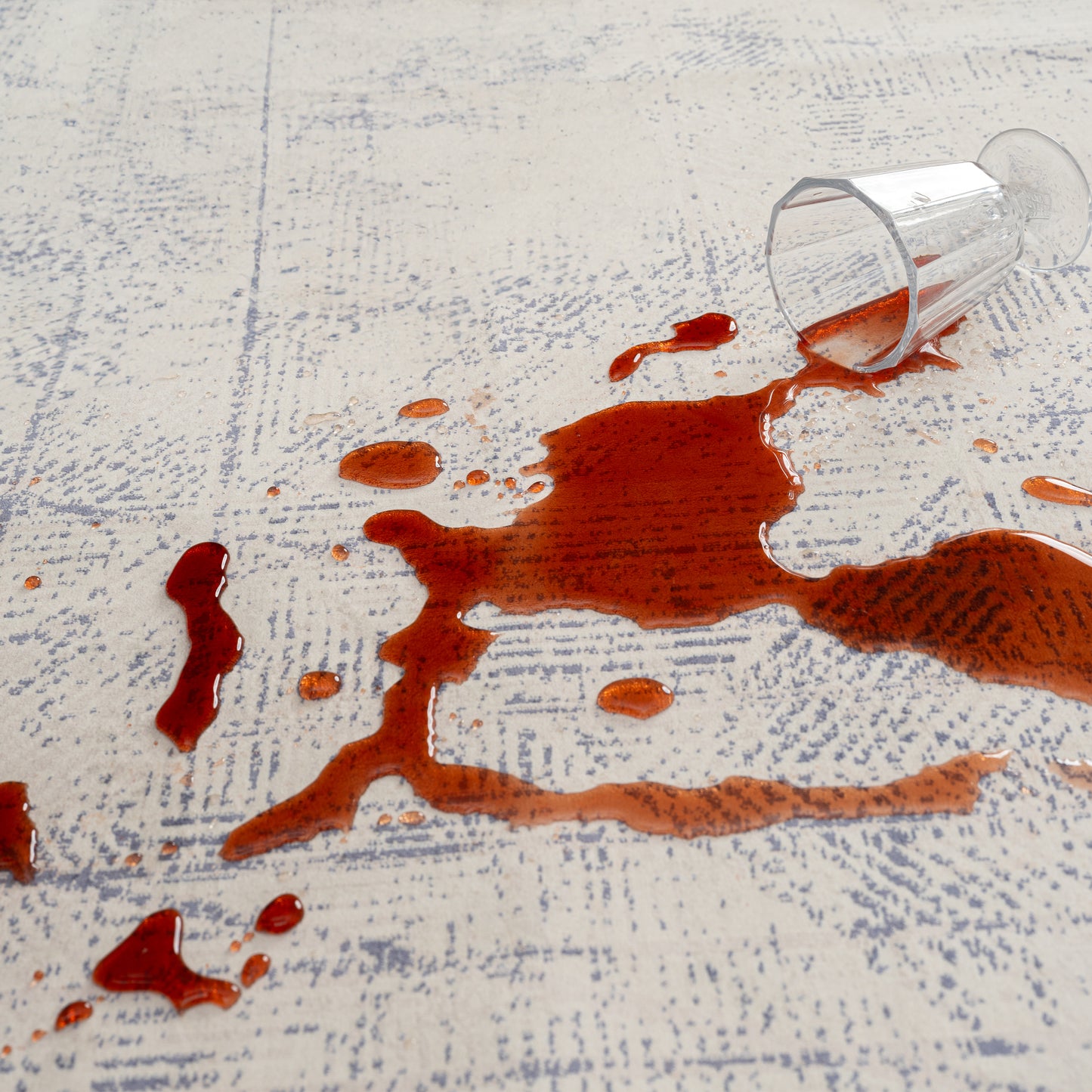 ARIAC-82424 Modern/Contemporary Machine Made Blue/Gray Polyester, Non-Skid Backing Indoor Area Rugs - LR Home