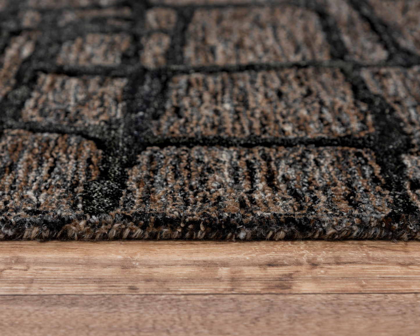 Becker BKR103 Charcoal Hand-Tufted Rug - Rizzy