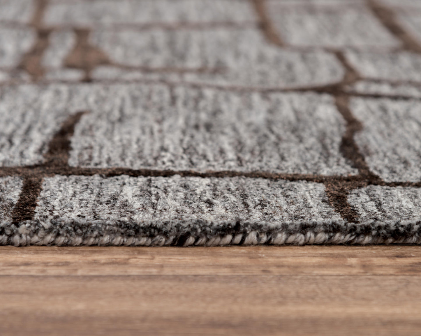 Becker BKR104 Gray Hand-Tufted Rug - Rizzy
