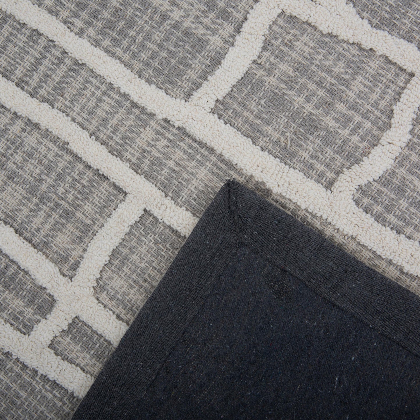 Bixby BX01GR Gray Hand-Tufted Rug - Rizzy