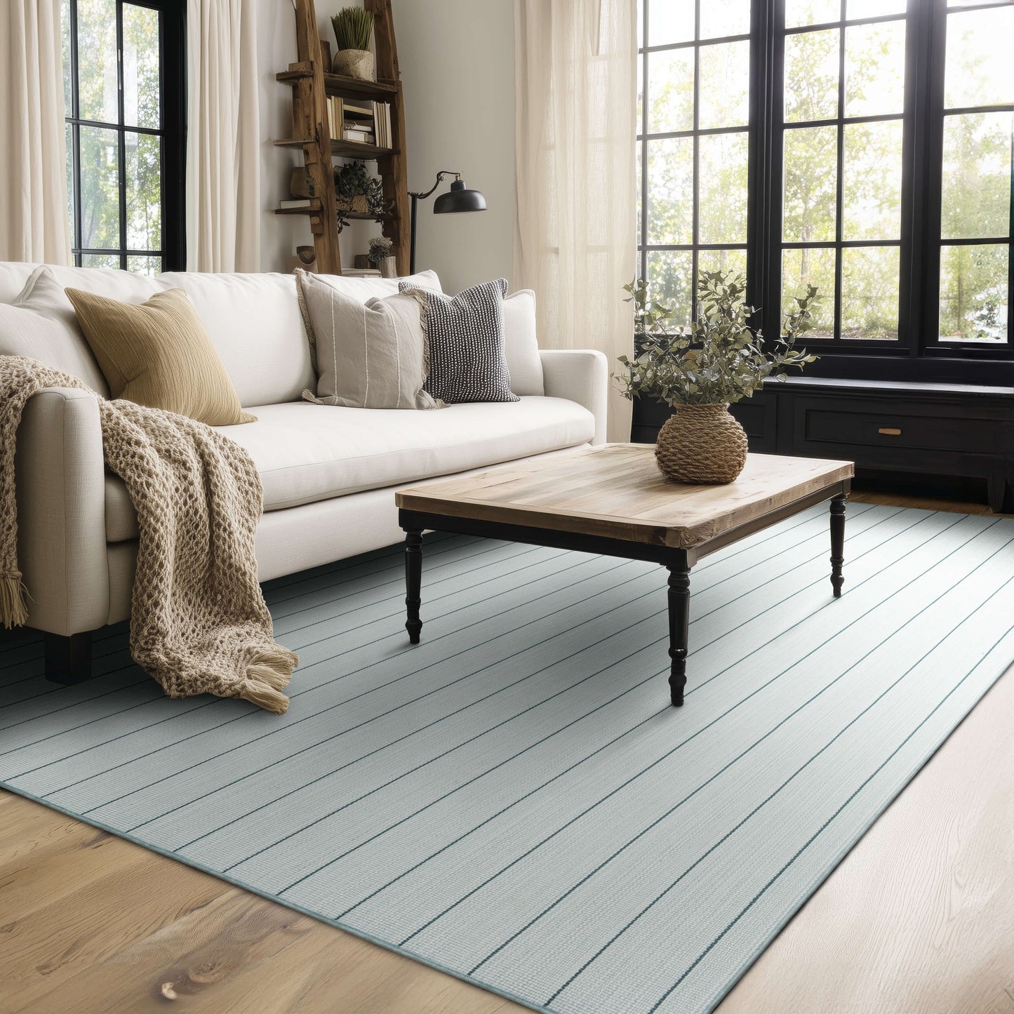 Bar Harbor Aqua Area Rug - Karastan