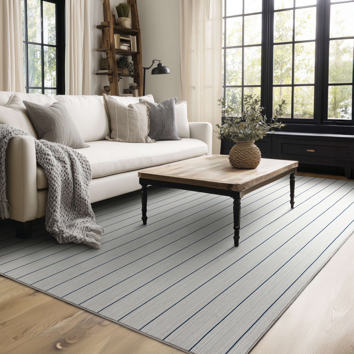 Bar Harbor Grey Area Rug - Karastan