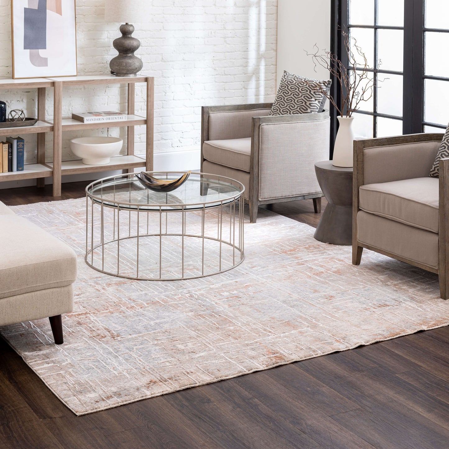 Bellisima Beige Cream Area Rug - Karastan