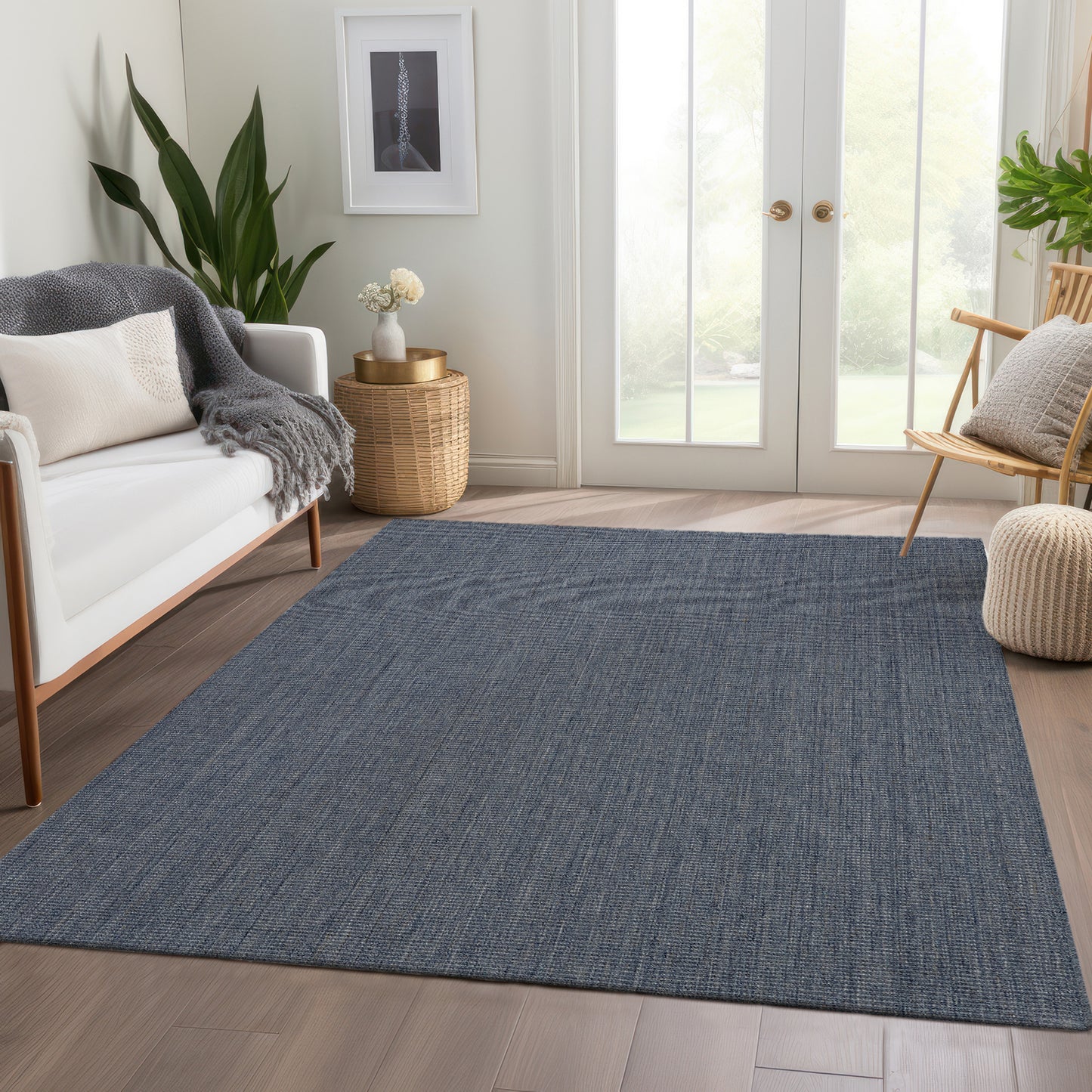 Hand Loomed Chambal CH1 Denim - Dalyn Rugs