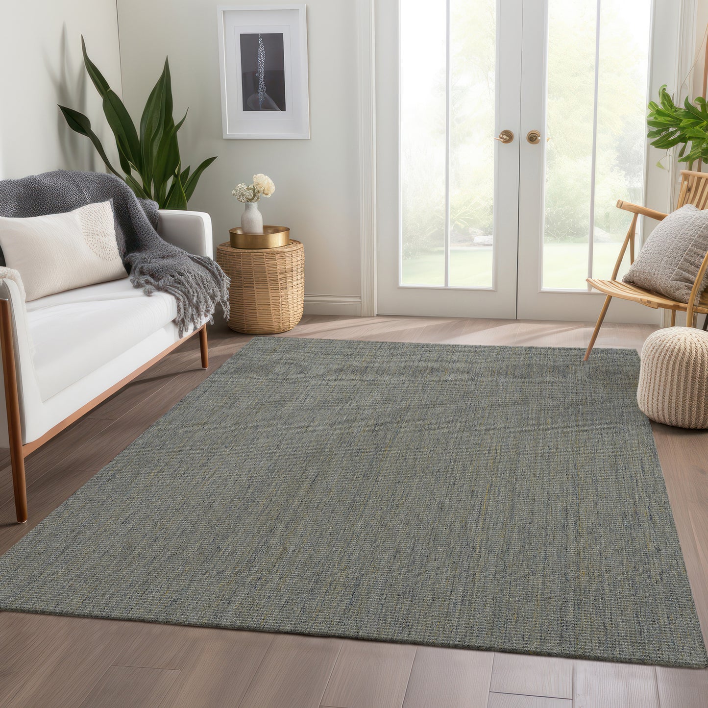 Hand Loomed Chambal CH1 Green - Dalyn Rugs