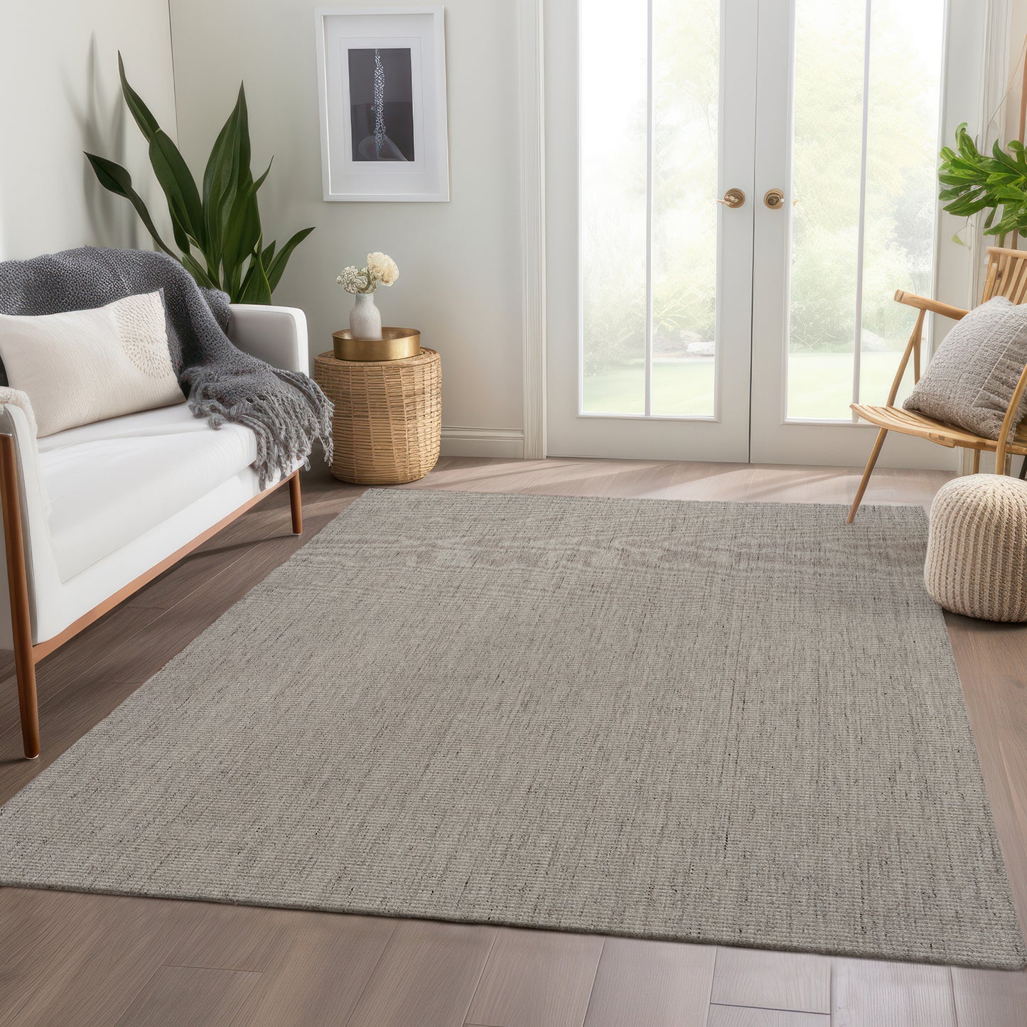 Hand Loomed Chambal CH1 Putty - Dalyn Rugs
