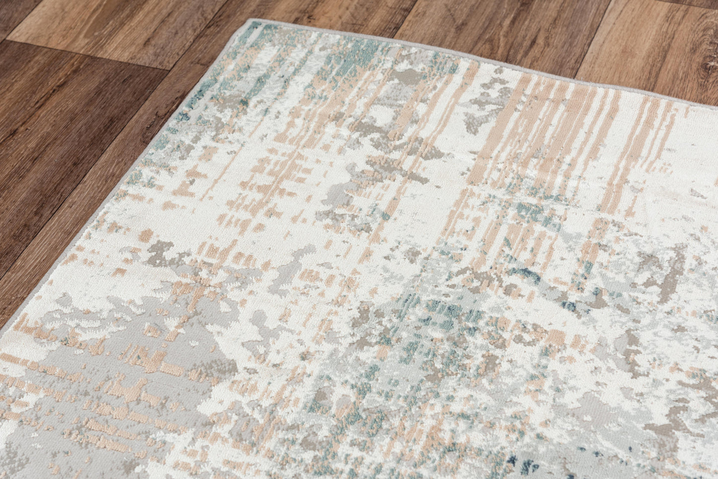 Chelsea CHS108 Ivory / Gray Power Loomed Rug - Rizzy