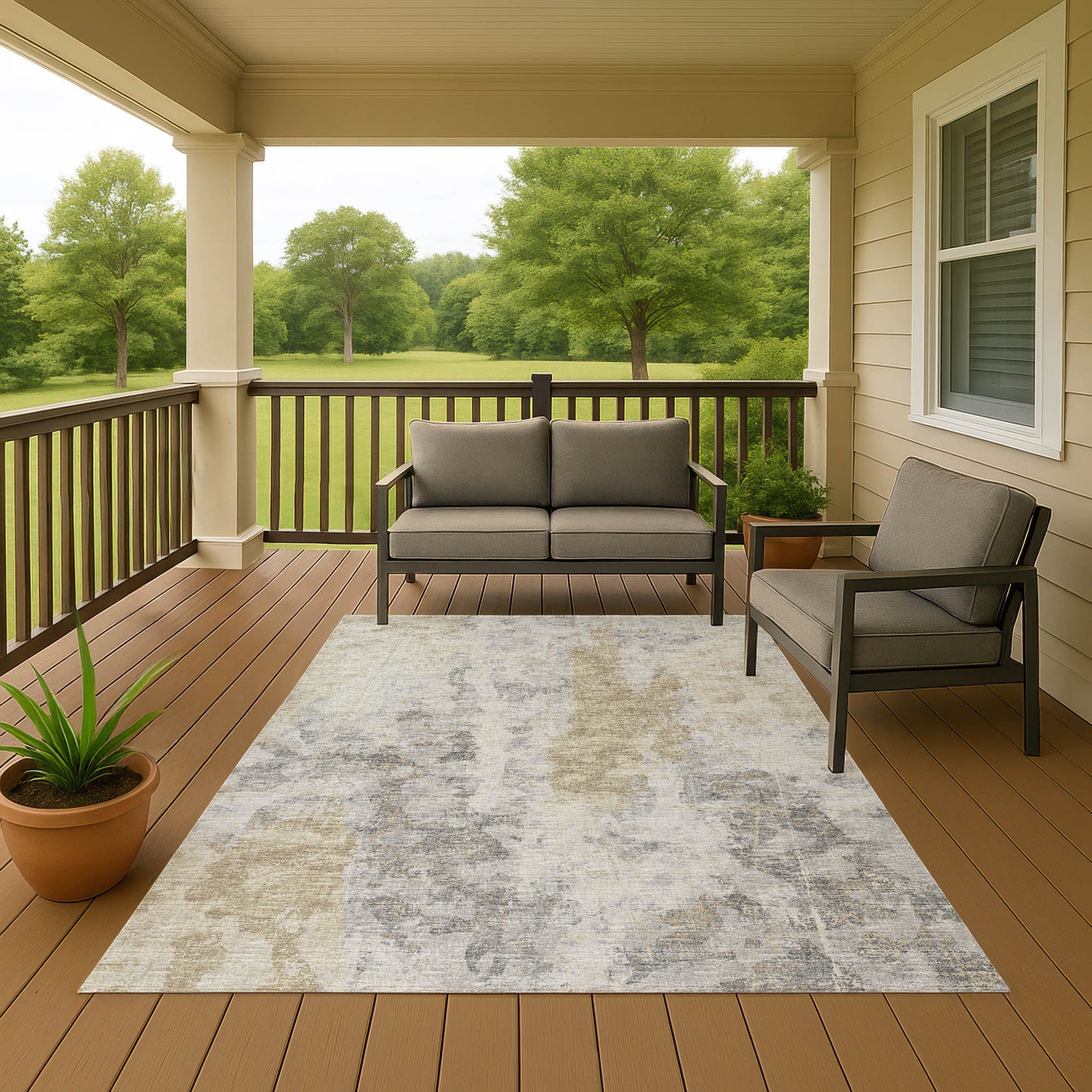 Machine Made Camberly CM3 Biscotti - Dalyn Rugs