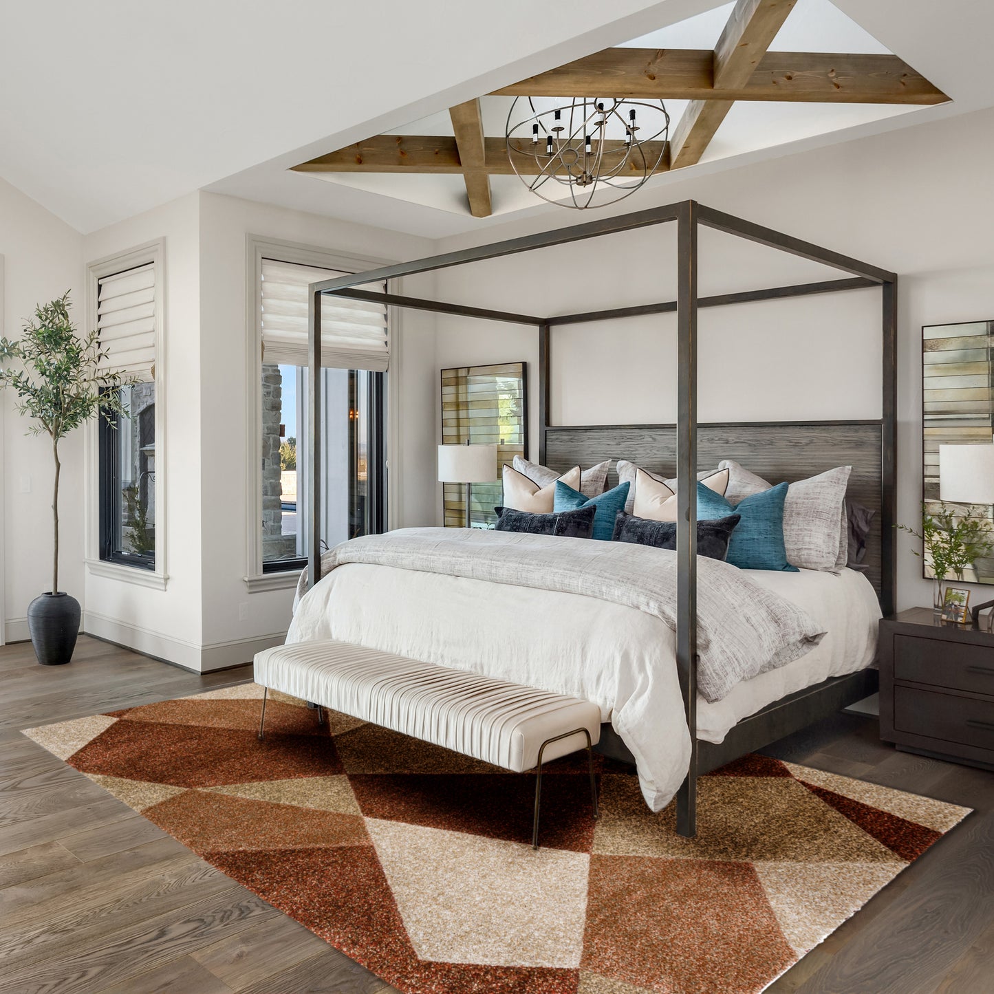 Machine Made Carmona CO1 Paprika - Dalyn Rugs