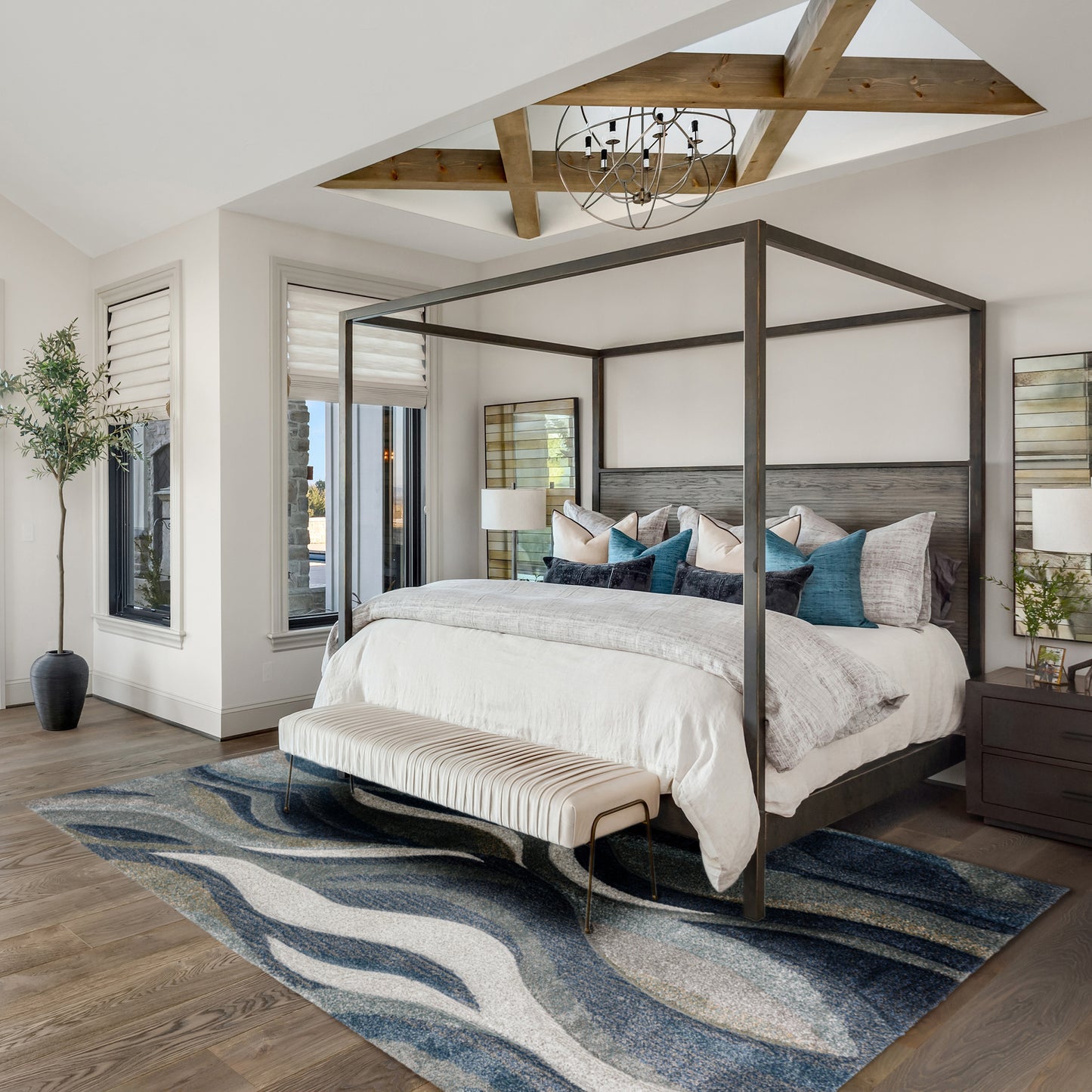 Machine Made Carmona CO5 Navy - Dalyn Rugs