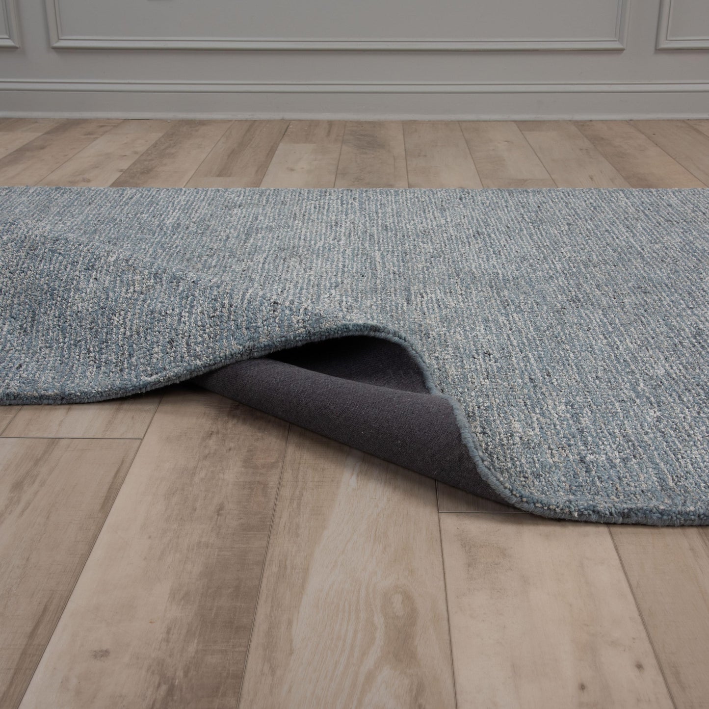 Cosgrove CSG111 Lt.Blue Hand Tufted Rug - Rizzy