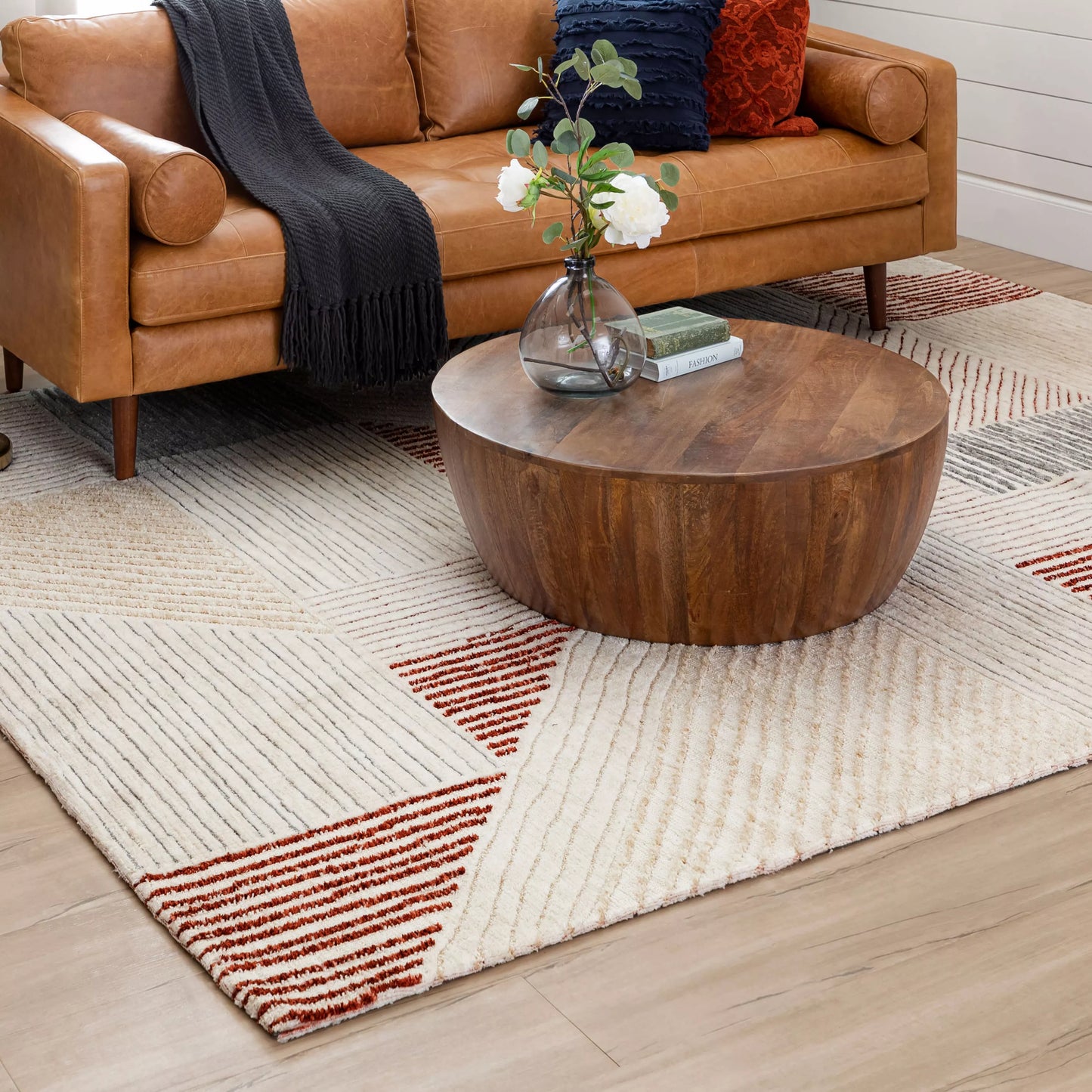 Central Valley Red Area Rug - Karastan