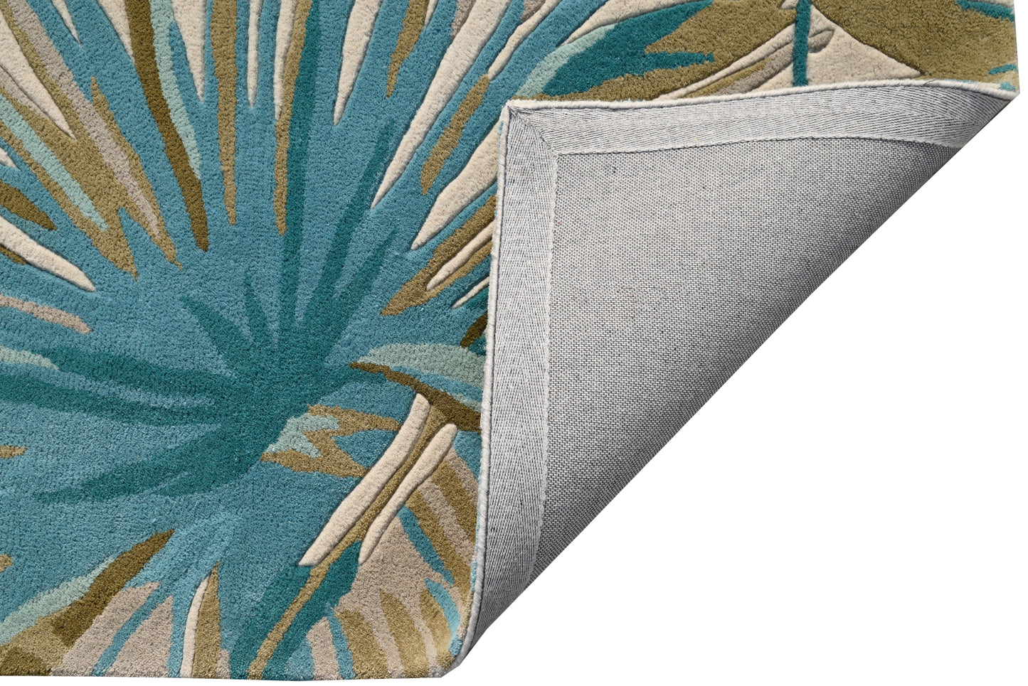 Adele 8803 Grey Beige Delaney Machine Woven Performance Area Rug - KAS