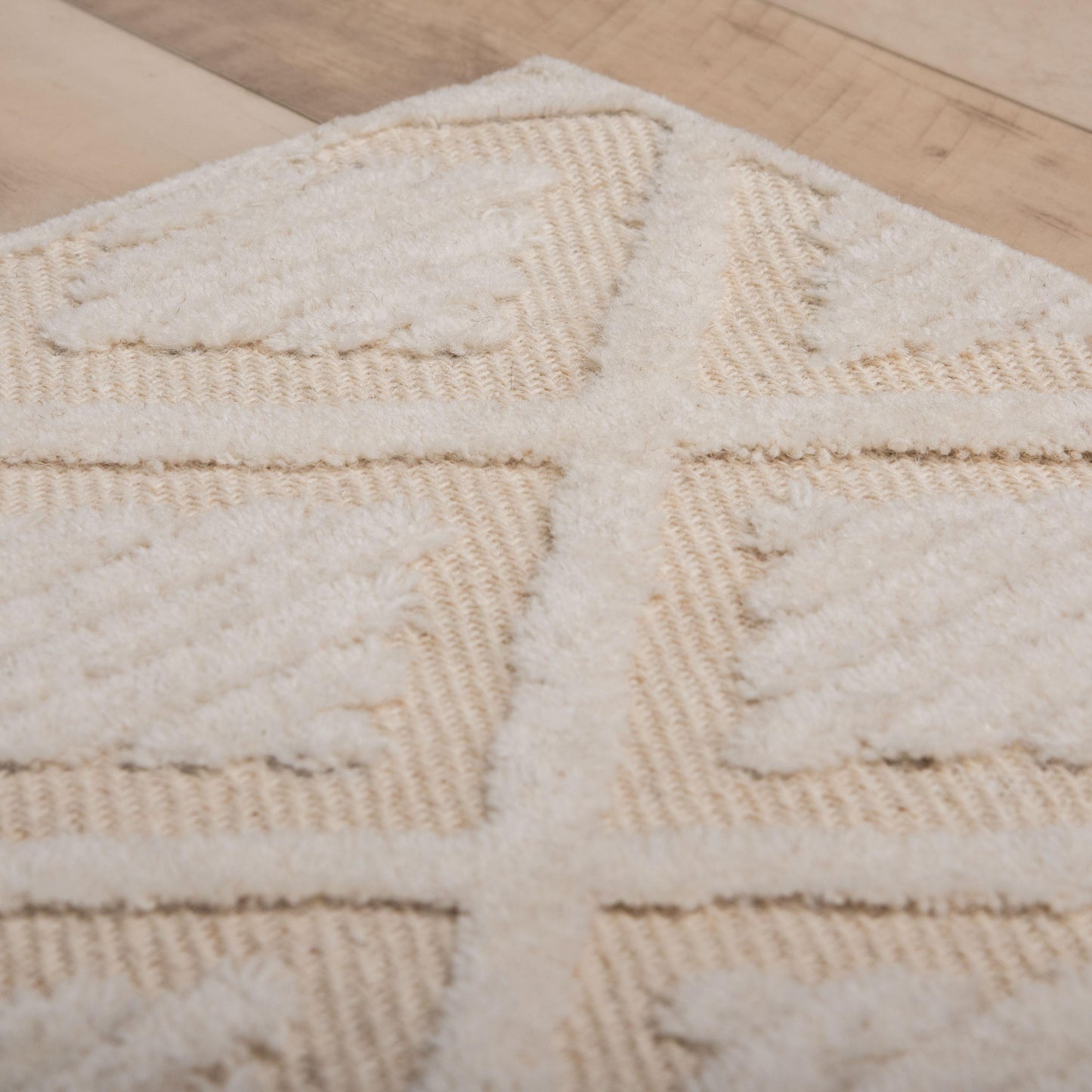 Driftwood DRI689 Ivory Hand-Tufted Rug - Rizzy