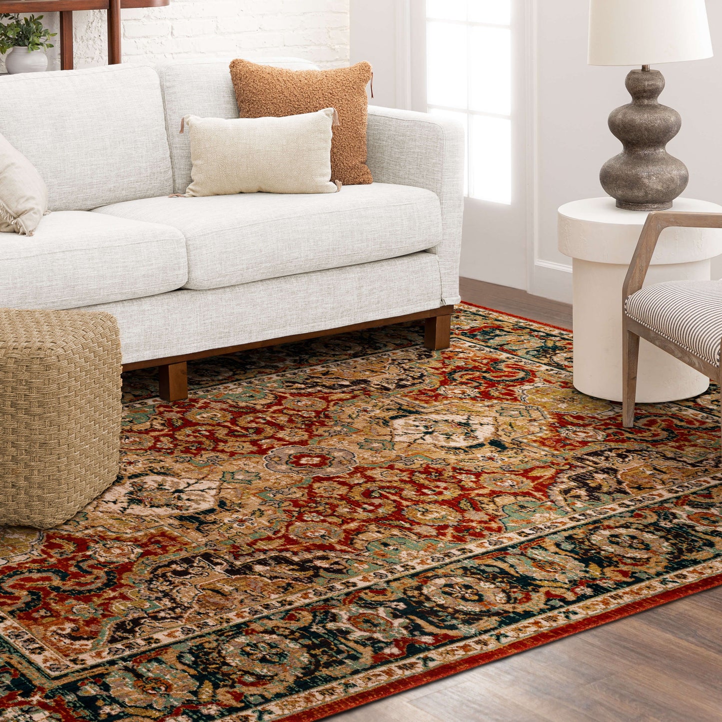 Dhahar Garnet Area Rug - Karastan
