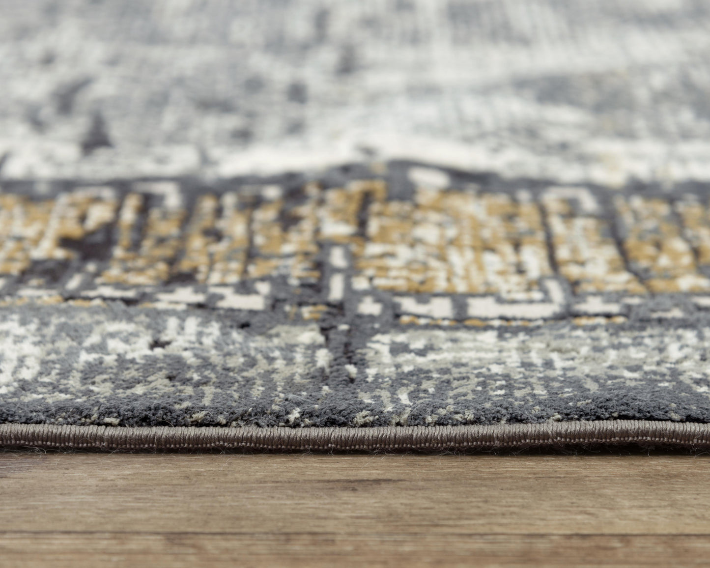 Emerge EMG930 Beige/Charcoal Machine-Made Rug - Rizzy