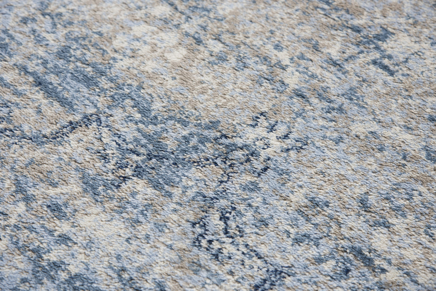 Encore EN7271 Blue Power Loomed Rug - Rizzy