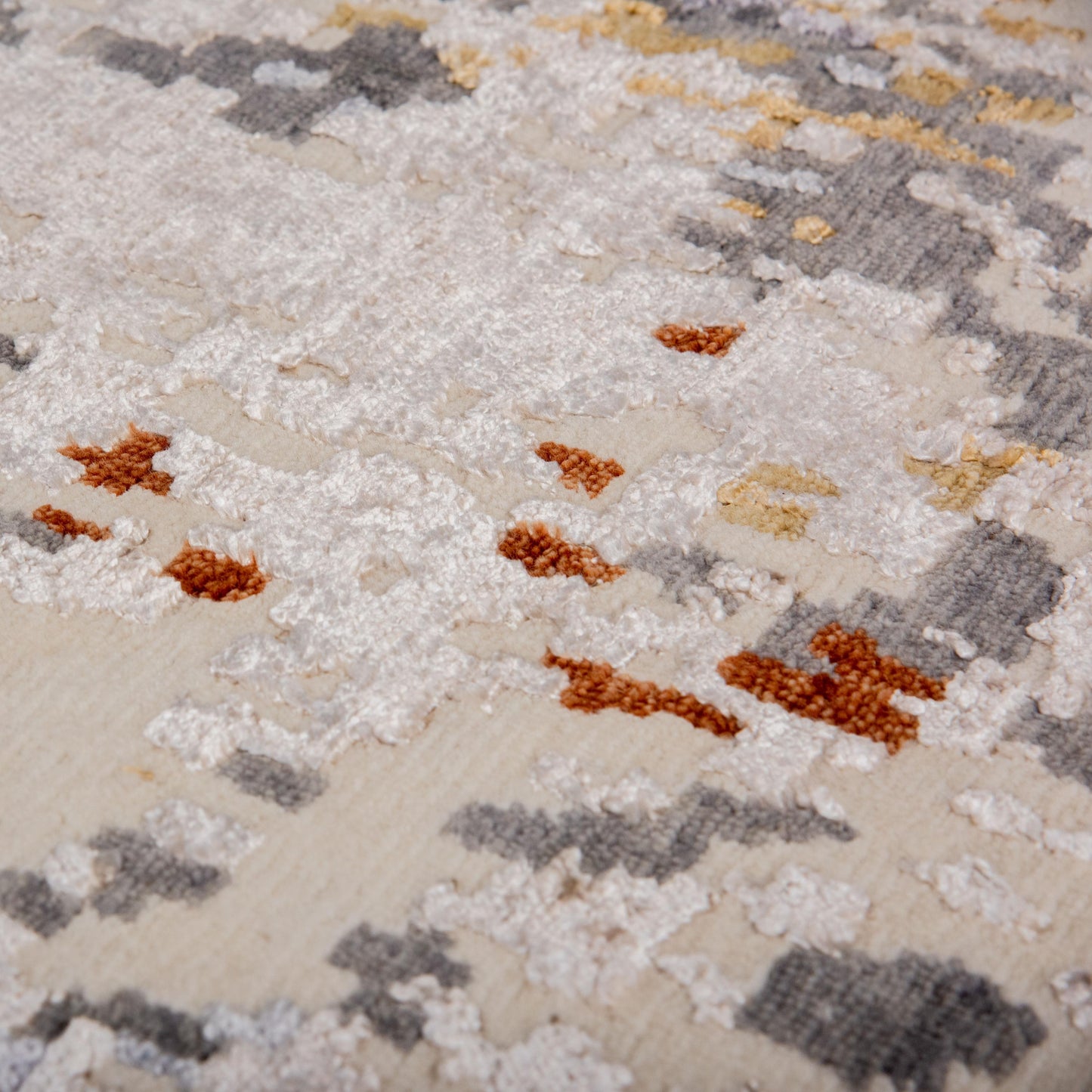 Evolution EVO663 Gray Hand knotted Rug - Rizzy