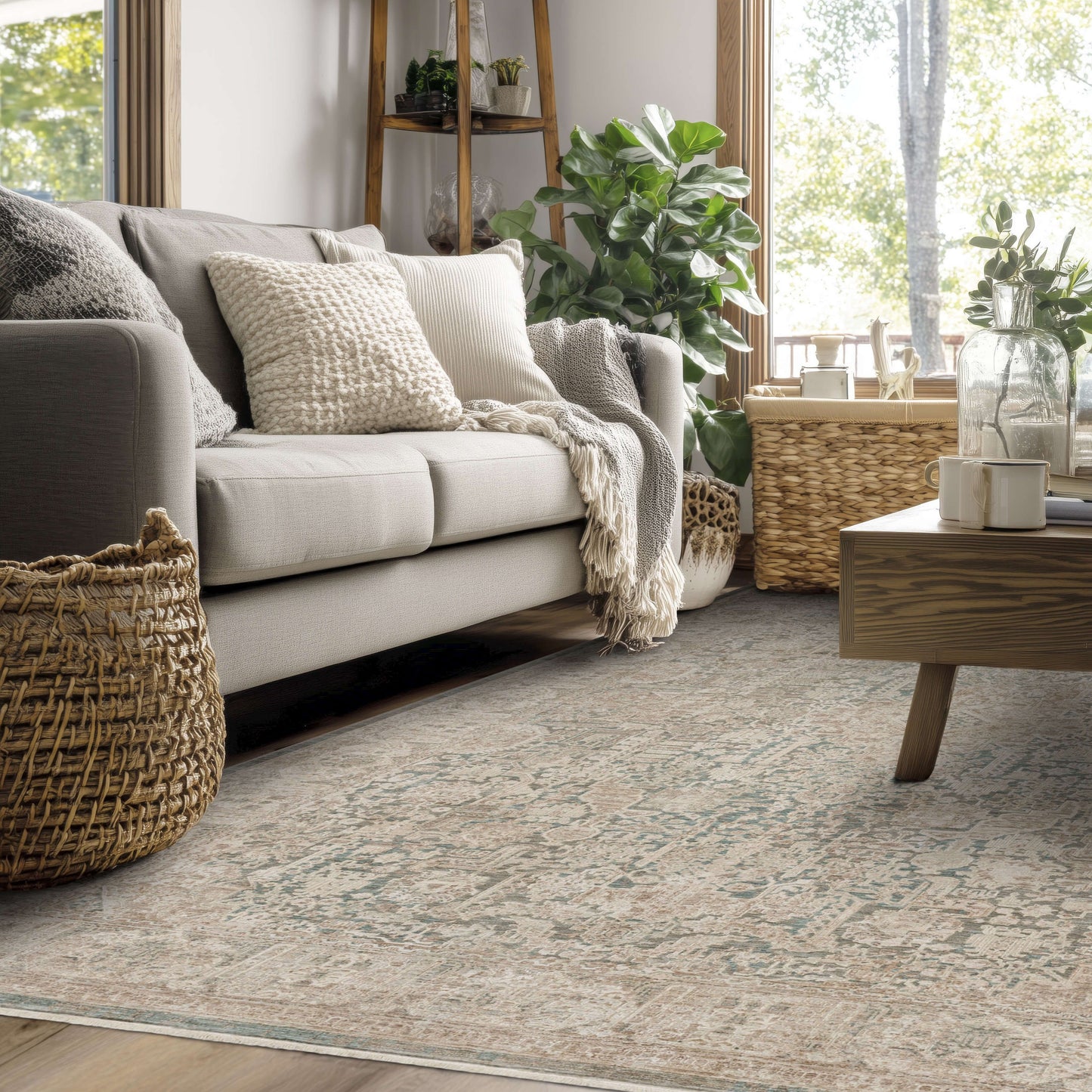 Eastbourne Beachglass Area Rug - Karastan