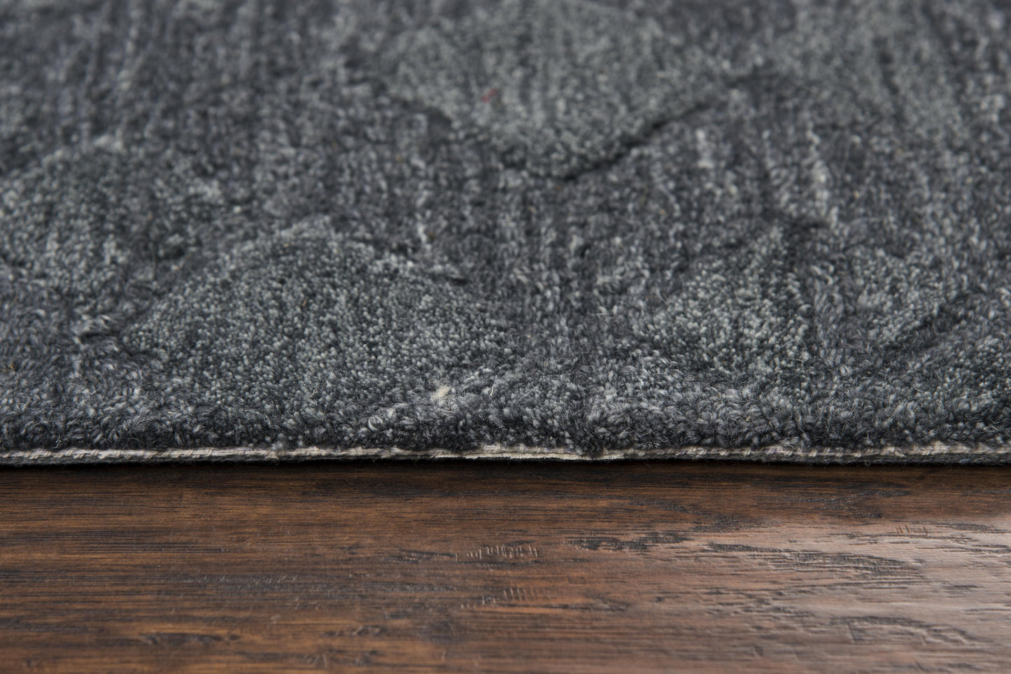 Fifth Avenue FA170B Dark Gray Hand-Tufted Rug - Rizzy