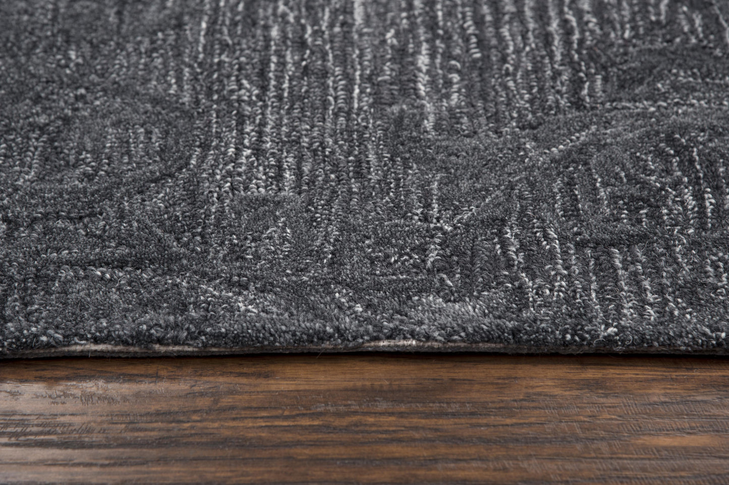 Fifth Avenue FA177B Dark Gray Hand-Tufted Rug - Rizzy