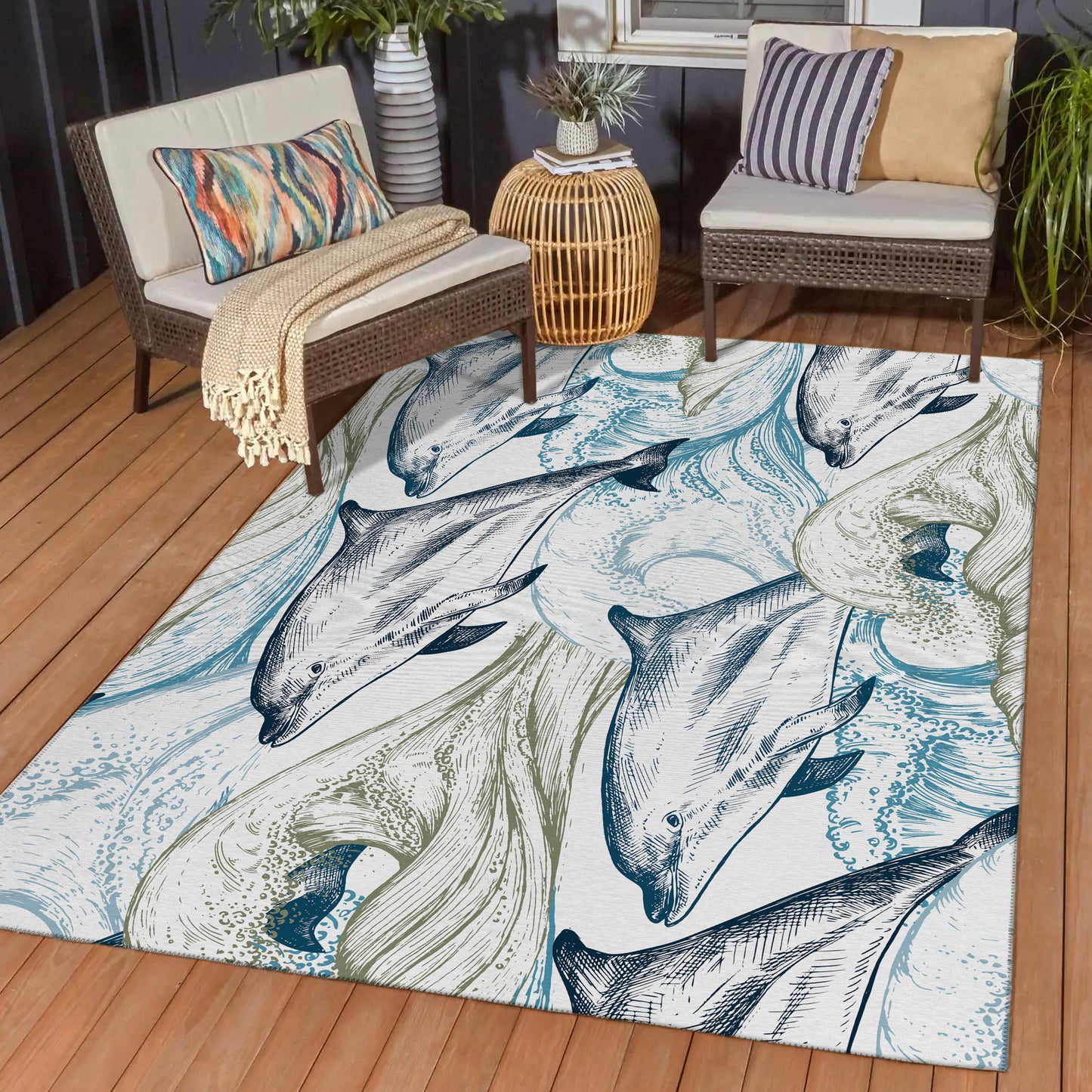 Machine Made Harbor HA10 Ivory - Dalyn Rugs