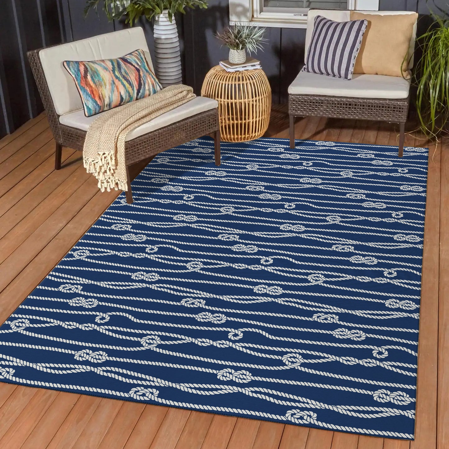 Machine Made Harbor HA7 Navy - Dalyn Rugs