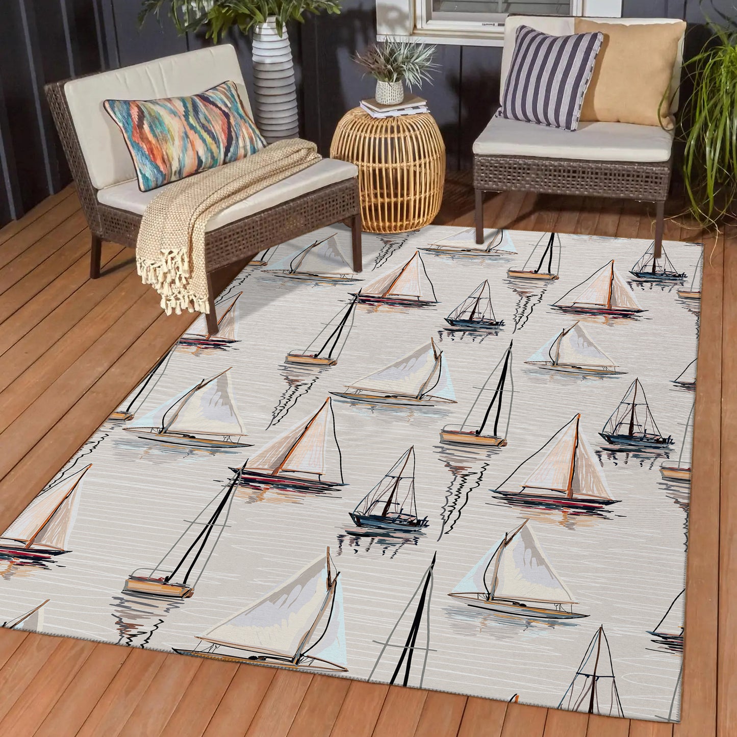 Machine Made Harbor HA8 Ivory - Dalyn Rugs