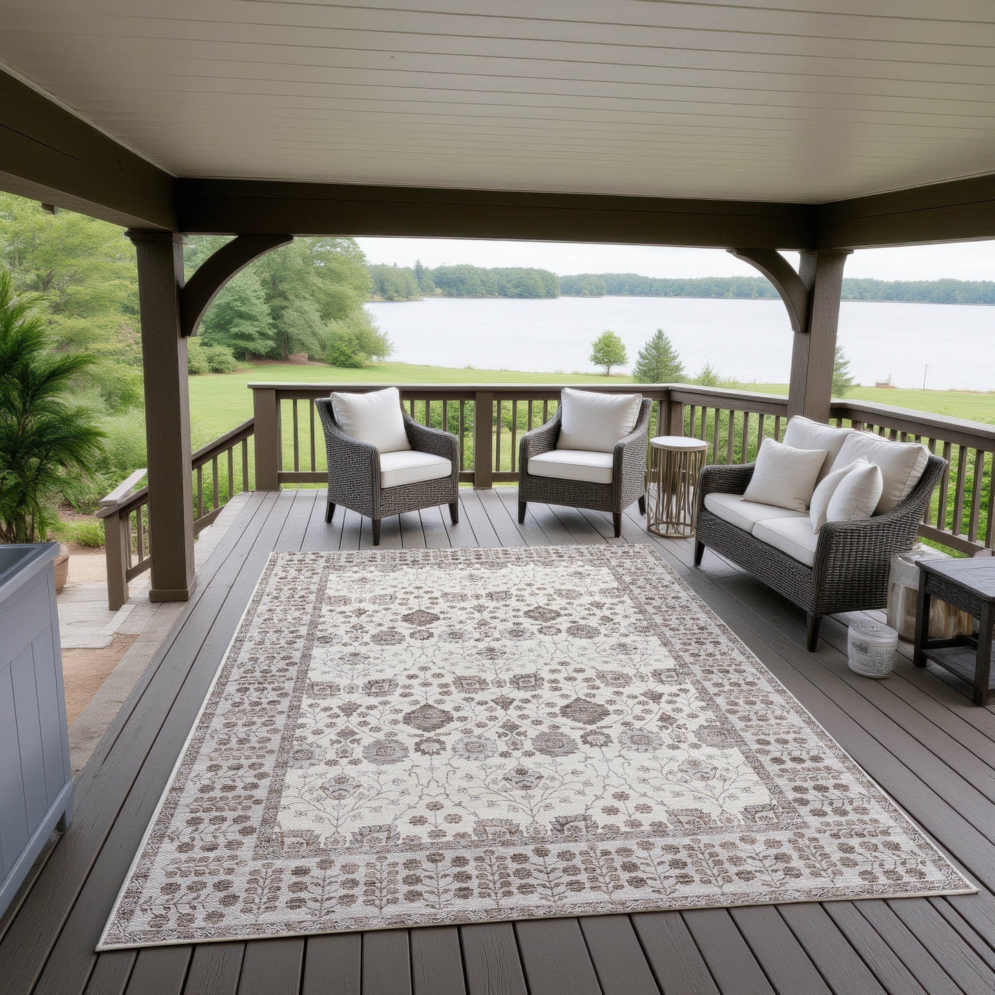 Machine Made Hatay HY8 Ivory - Dalyn Rugs