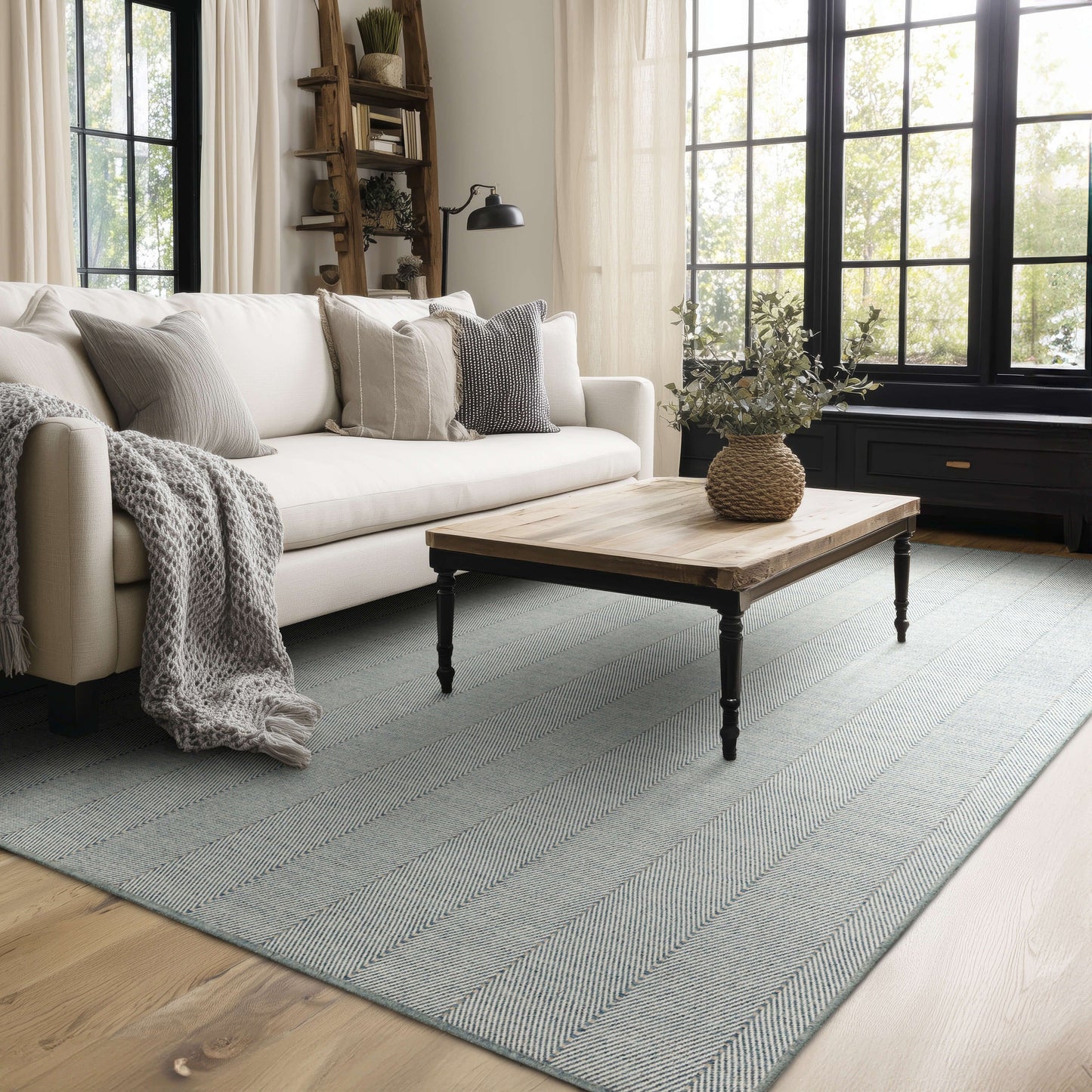 Harrington Blue Area Rug - Karastan