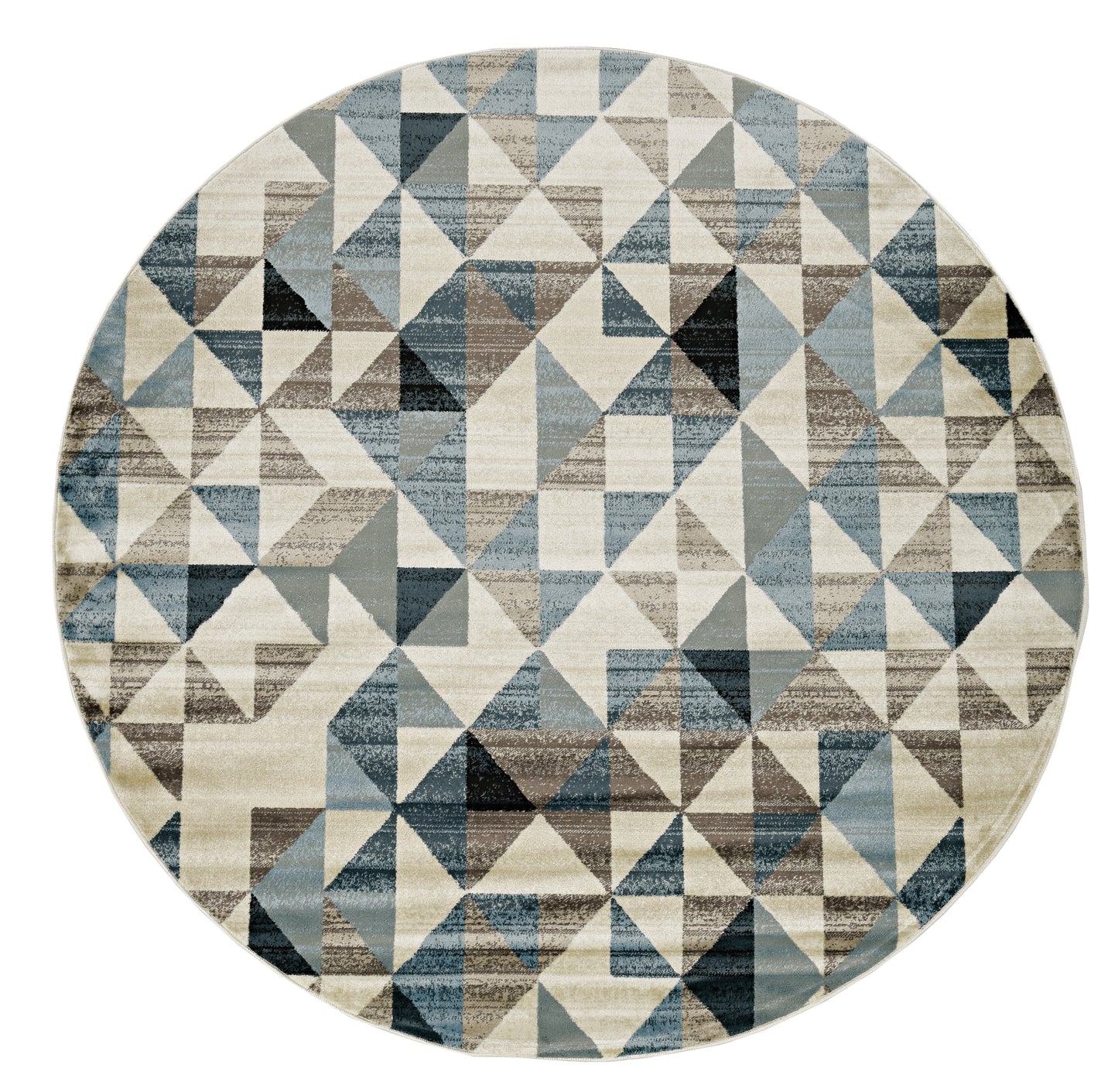 Heritage 9365 Blue/Grey Scope Machine Woven Performance Area Rug - KAS