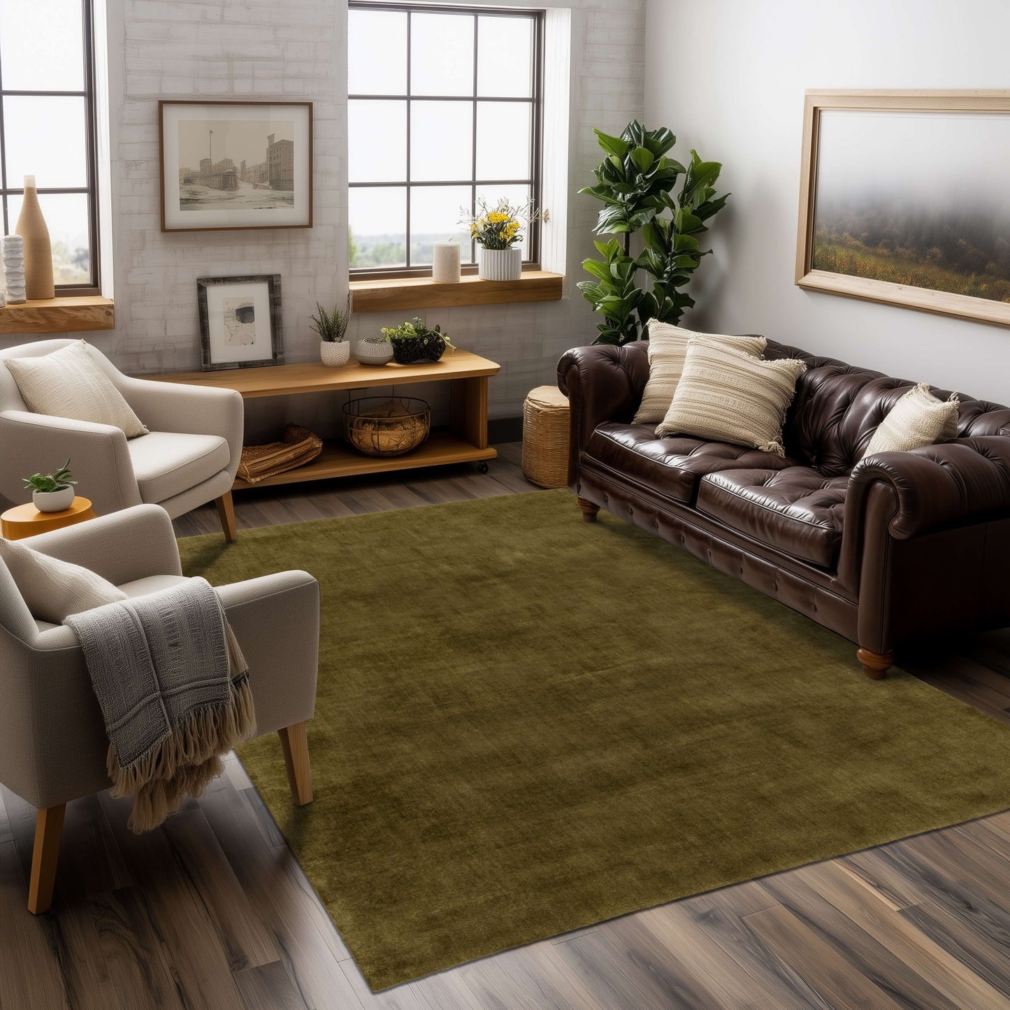 Hudson Moss Area Rug - Karastan
