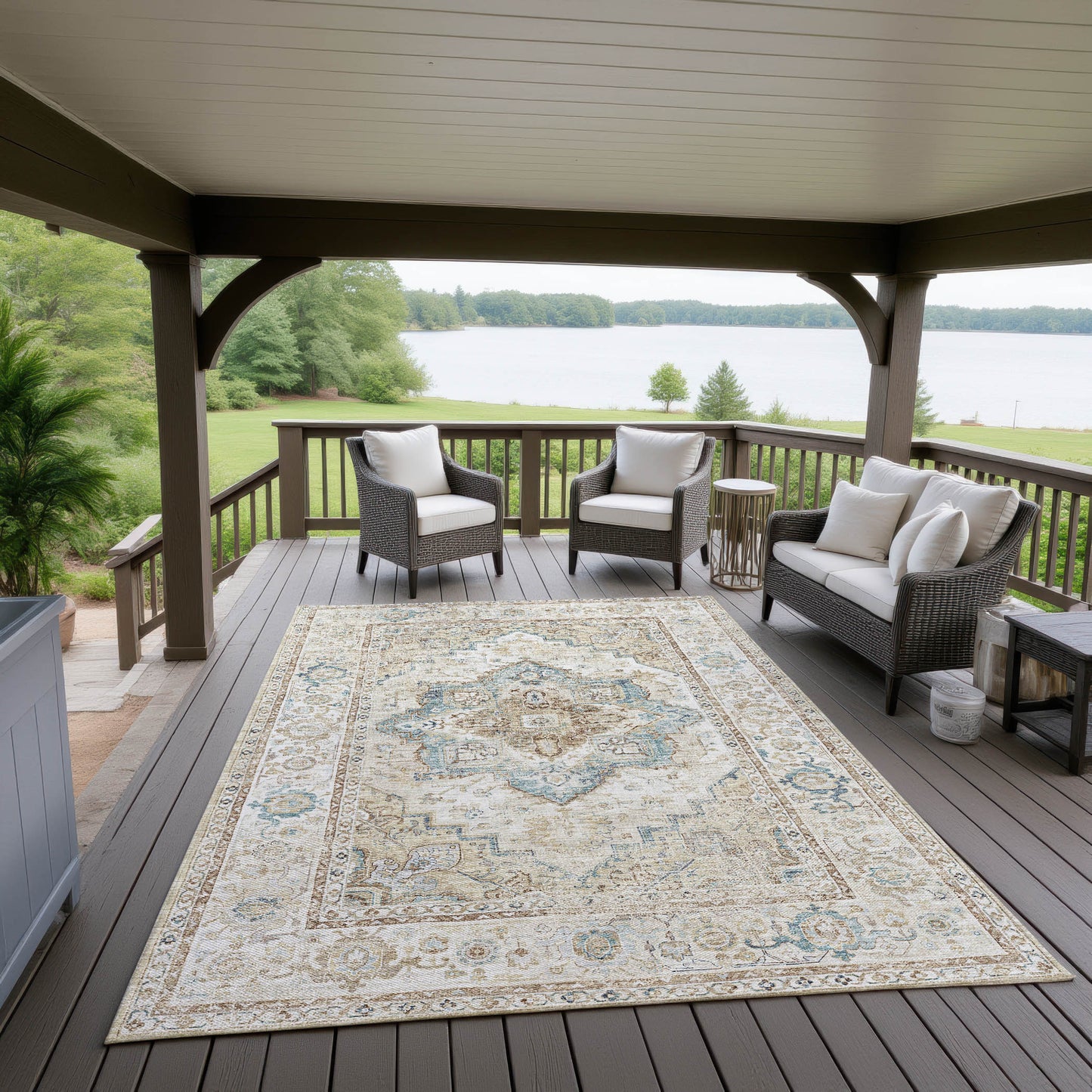 Machine Made Jericho JC2 Biscotti - Dalyn Rugs