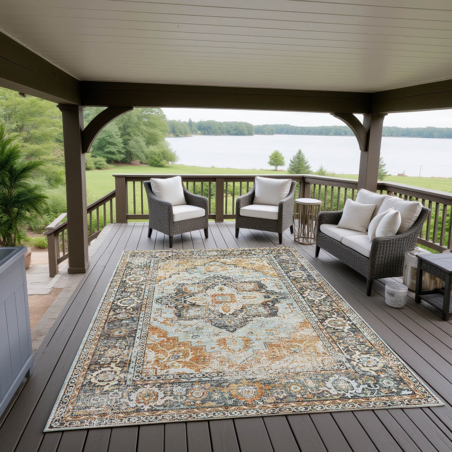 Machine Made Jericho JC2 Mist - Dalyn Rugs