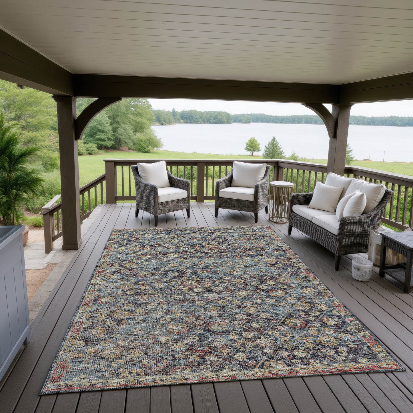Machine Made Jericho JC8 Navy - Dalyn Rugs
