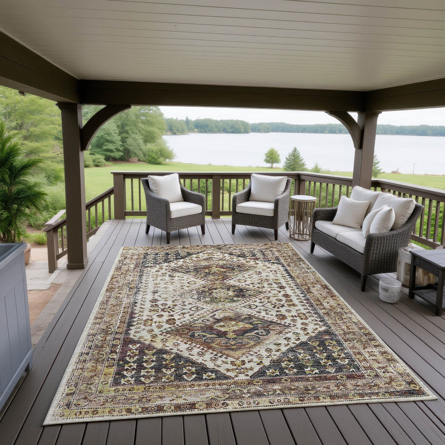 Machine Made Jericho JC9 Putty - Dalyn Rugs