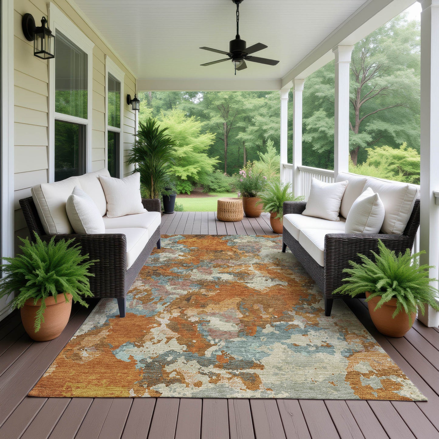 Machine Made Kochi KC9 Copper - Dalyn Rugs