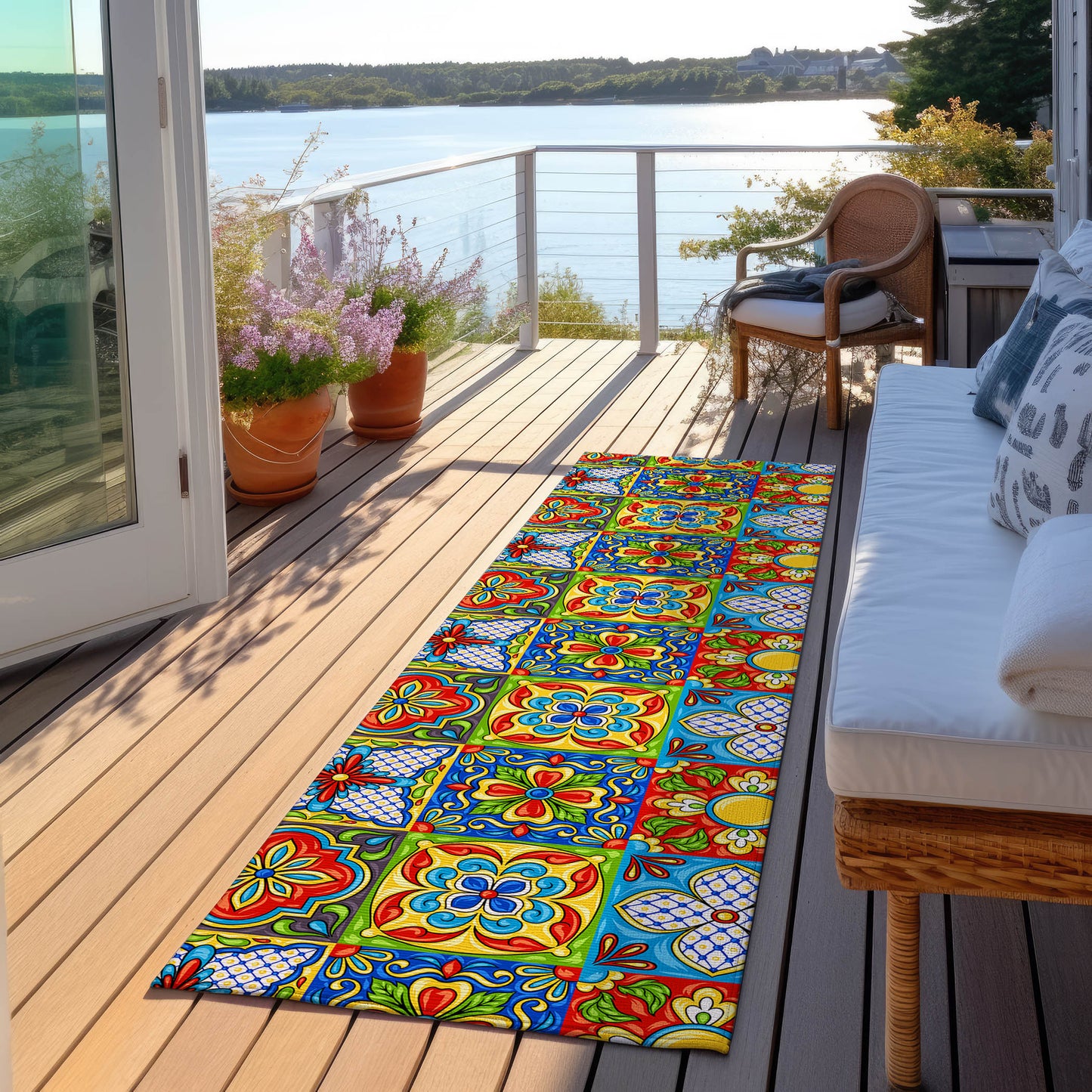 Machine Made Kendall KE20 Multi - Dalyn Rugs