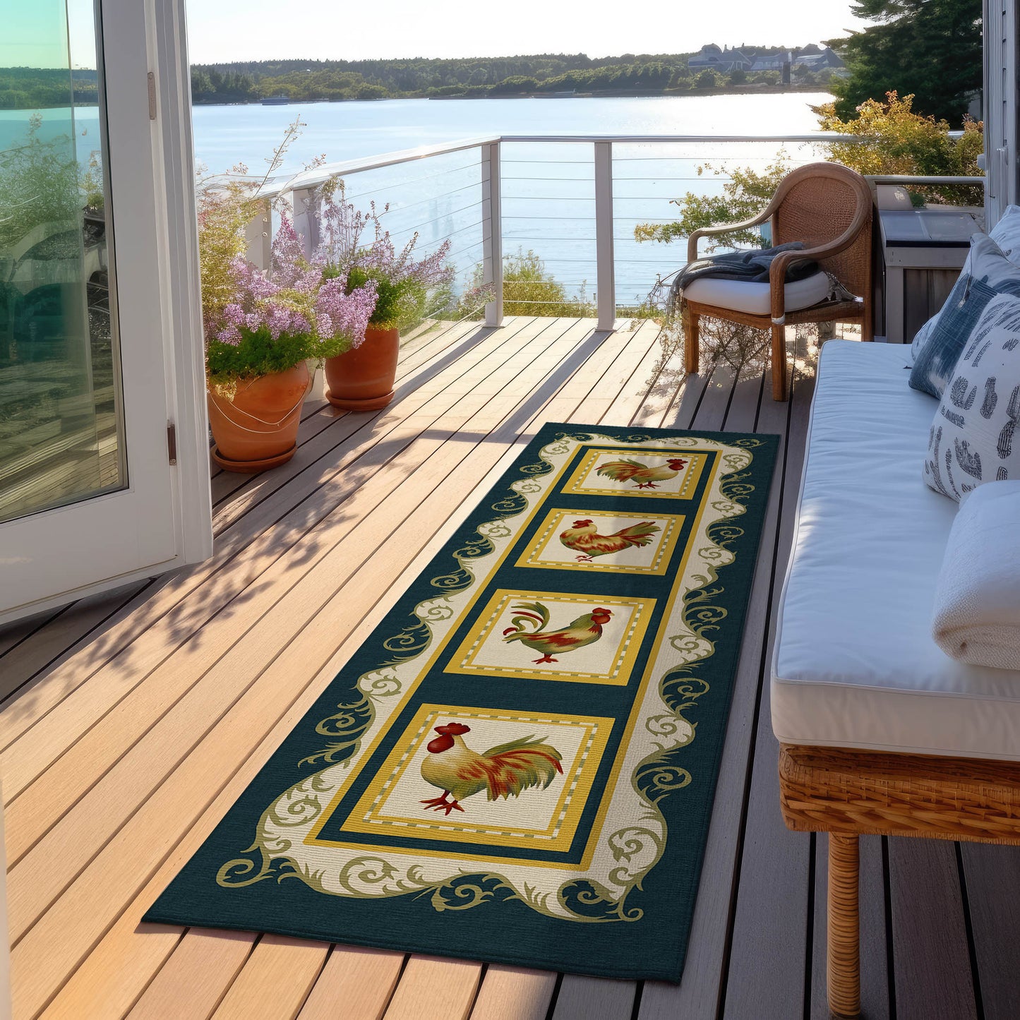 Machine Made Kendall KE4 Black - Dalyn Rugs