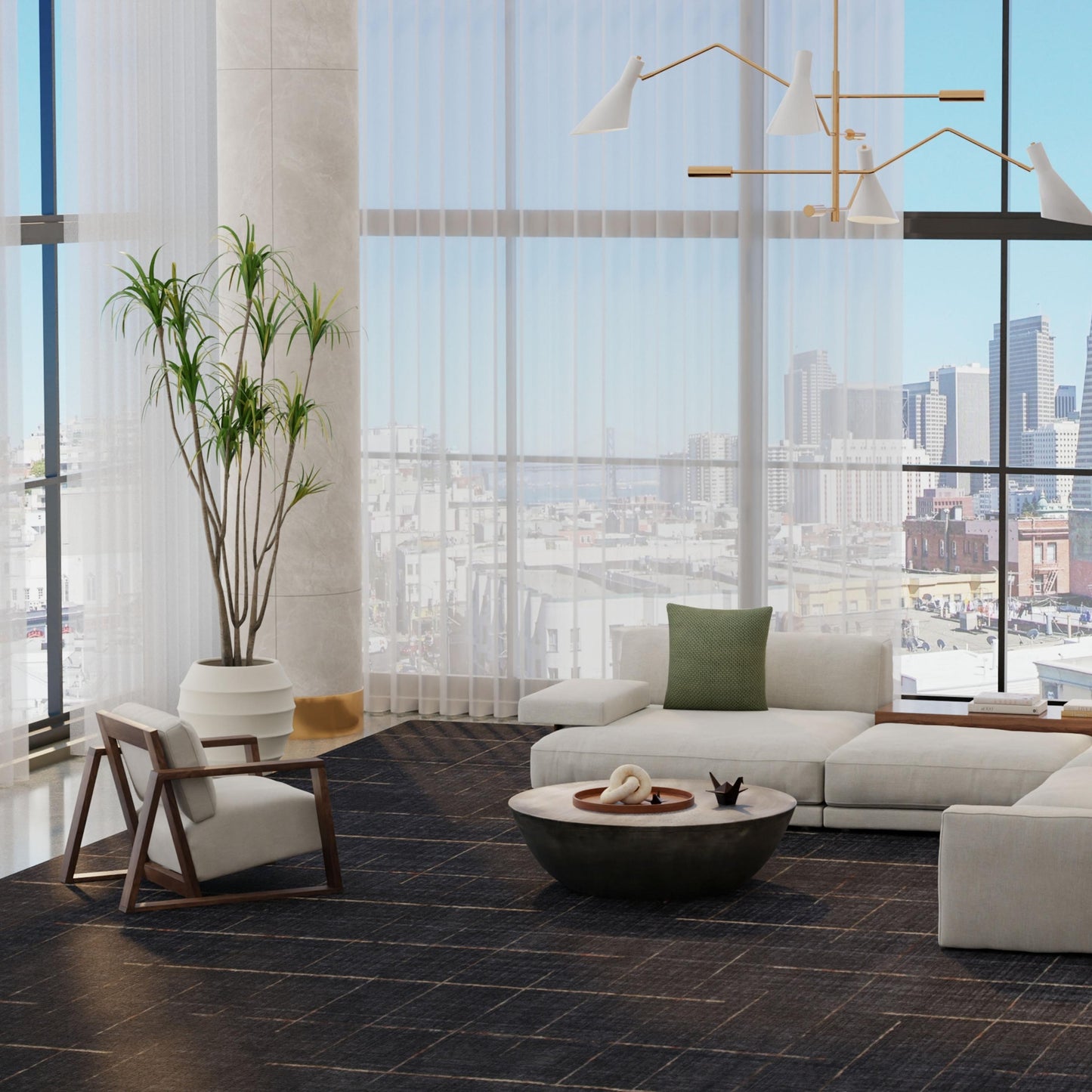 Kiki KIK697 Charcoal Hand Loomed Rug - Rizzy