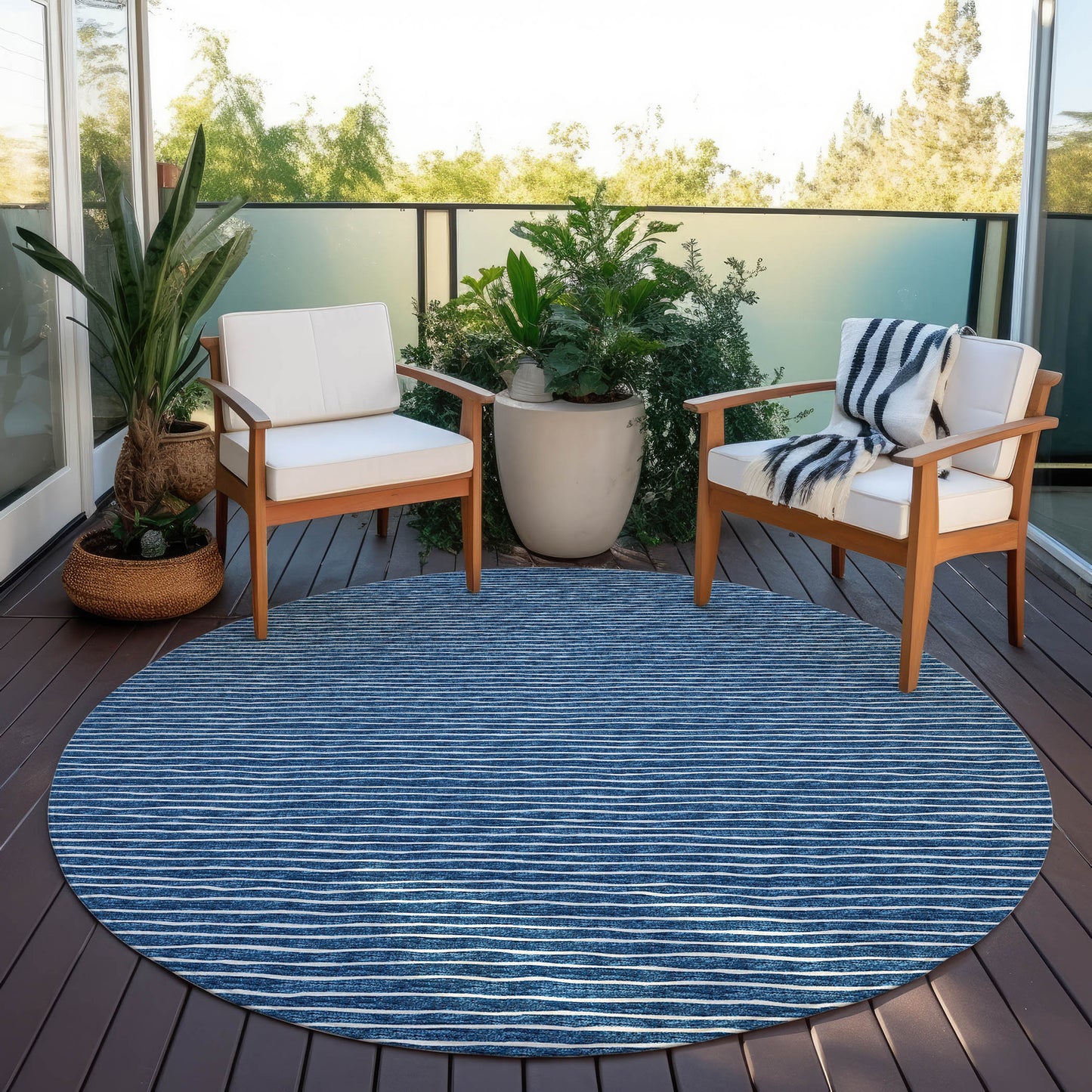 Machine Made Laidley LA1 Navy - Dalyn Rugs