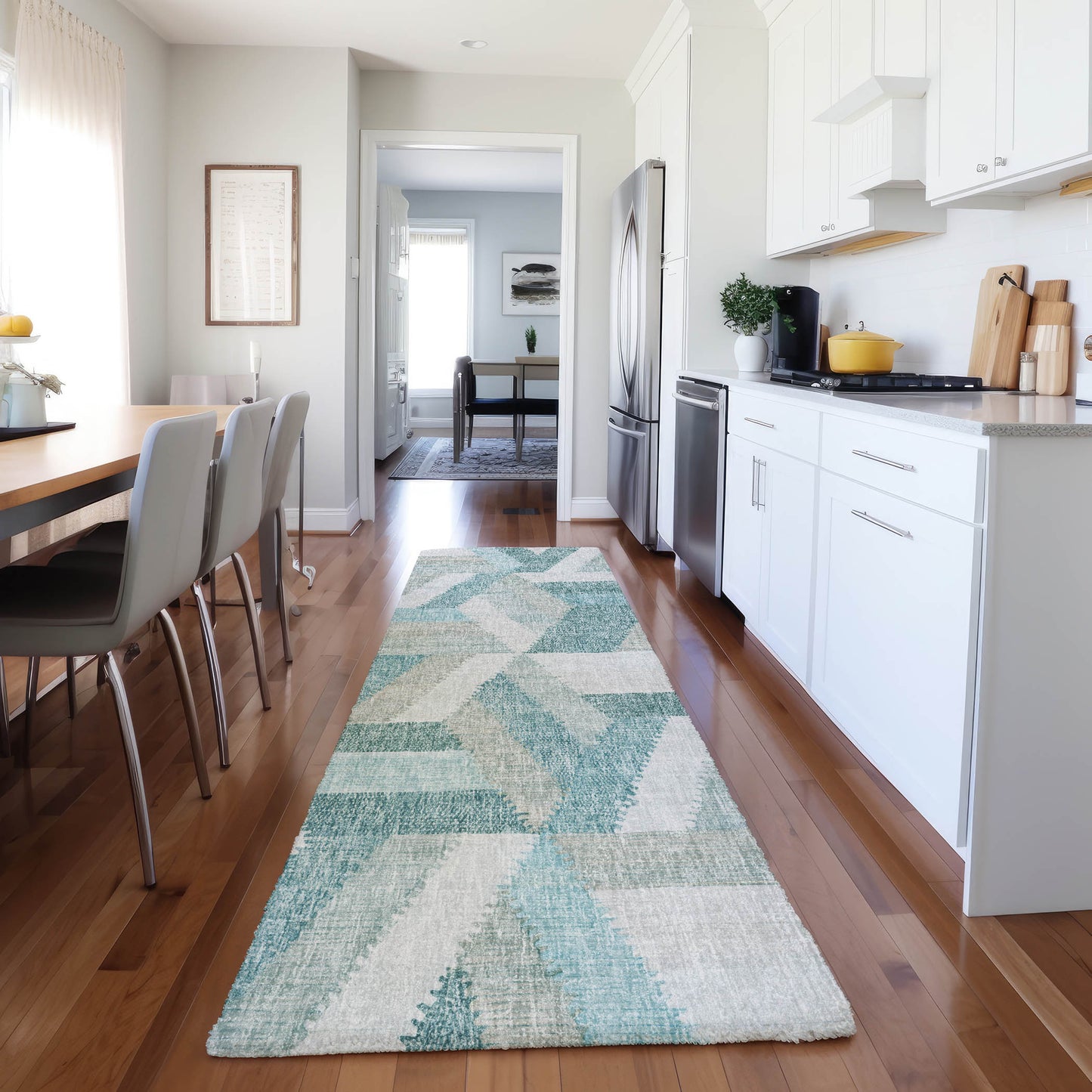 Machine Made Lorenzo LN1 Teal - Dalyn Rugs