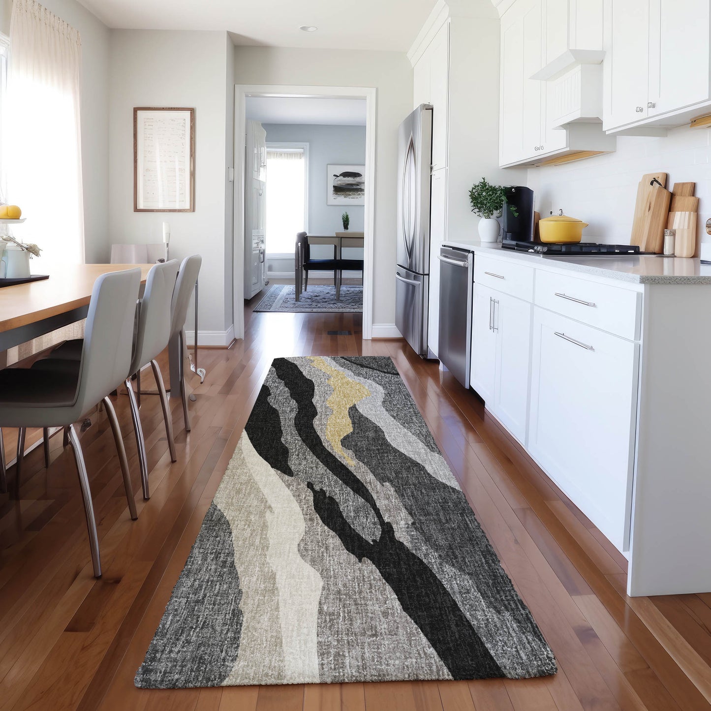 Machine Made Lorenzo LN4 Black - Dalyn Rugs